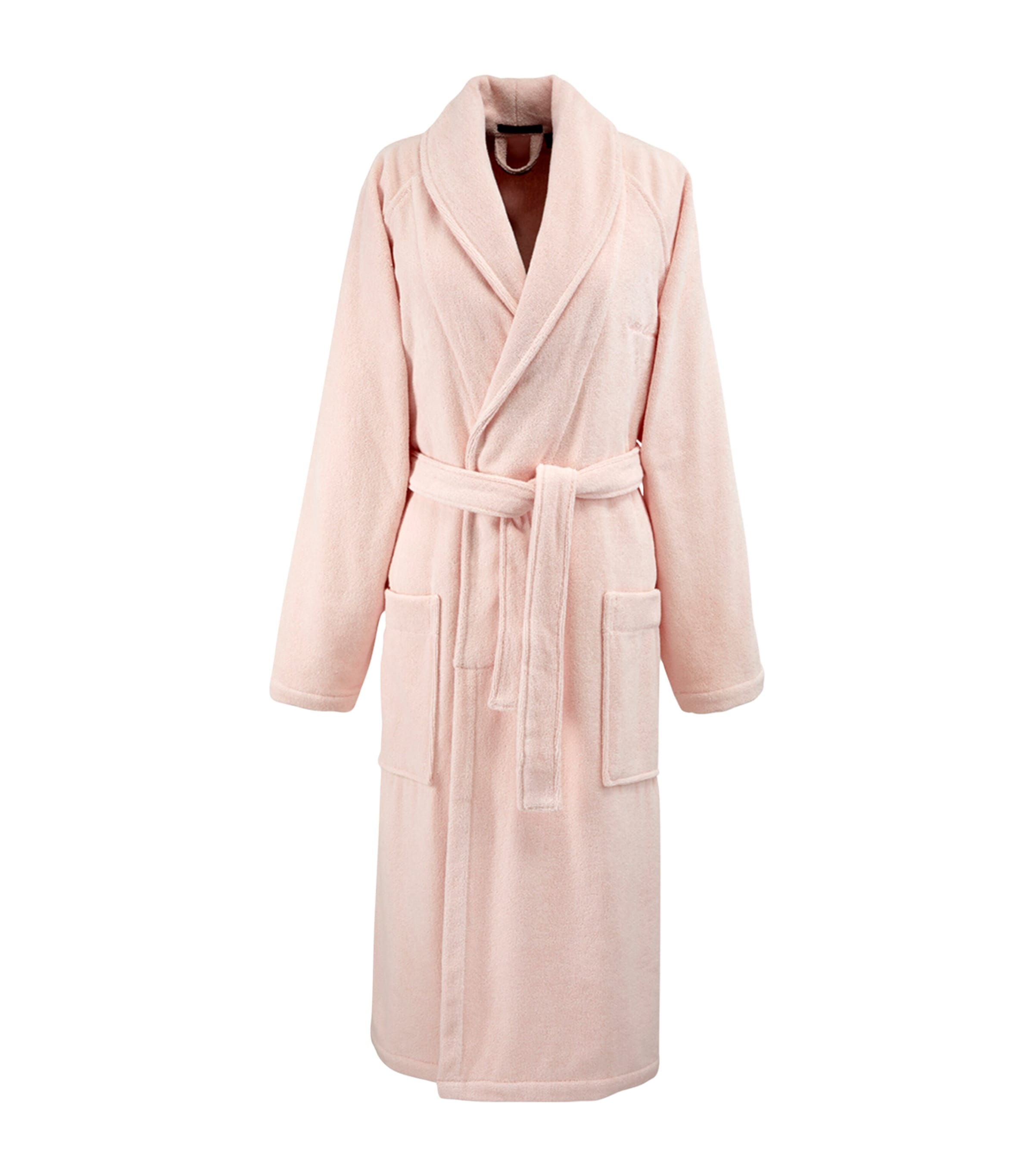 Ralph Lauren Home Cotton Dulaney Bathrobe (XXL) Pastel Pink