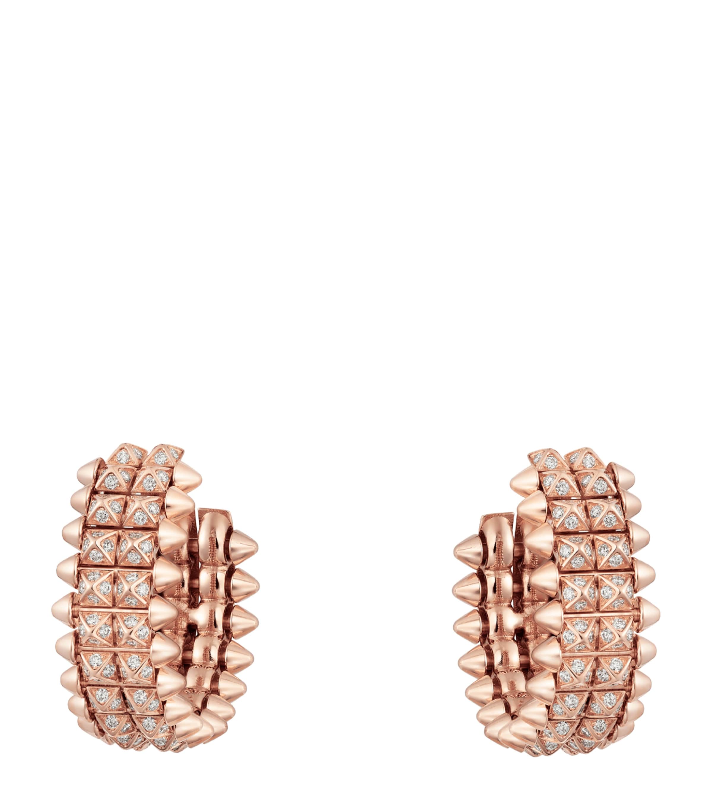 Rose Gold and Diamond Clash de Cartier Earrings