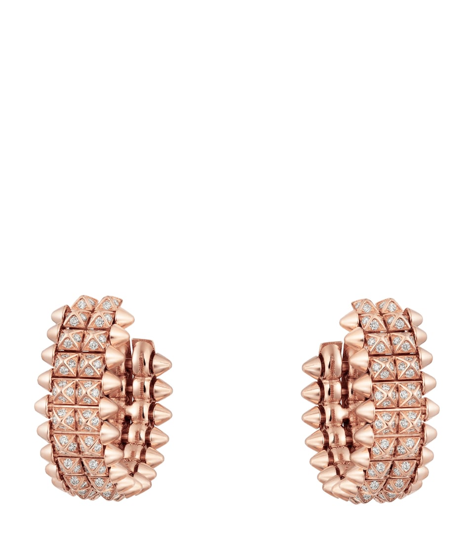 Rose Gold and Diamond Clash de Cartier Earrings