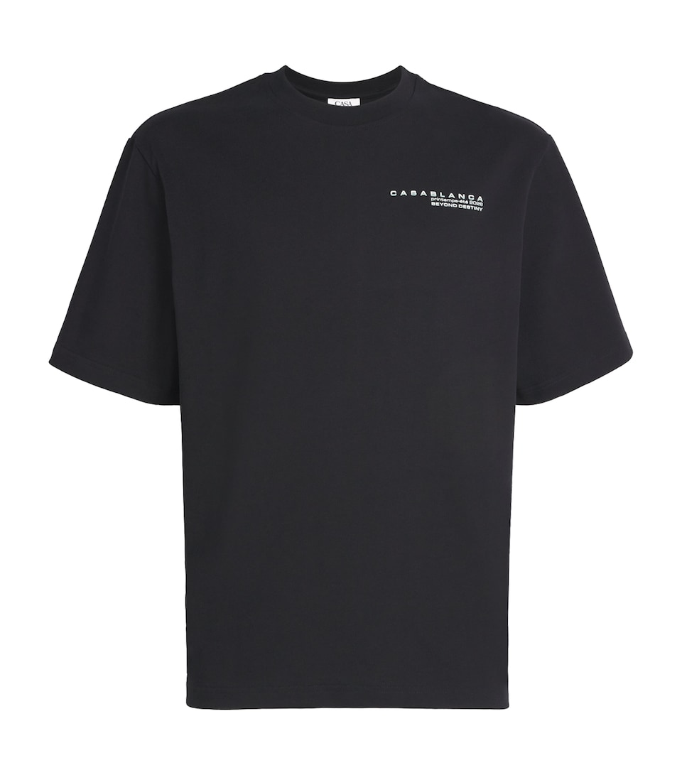 Organic Cotton Glitch Orchid T-Shirt