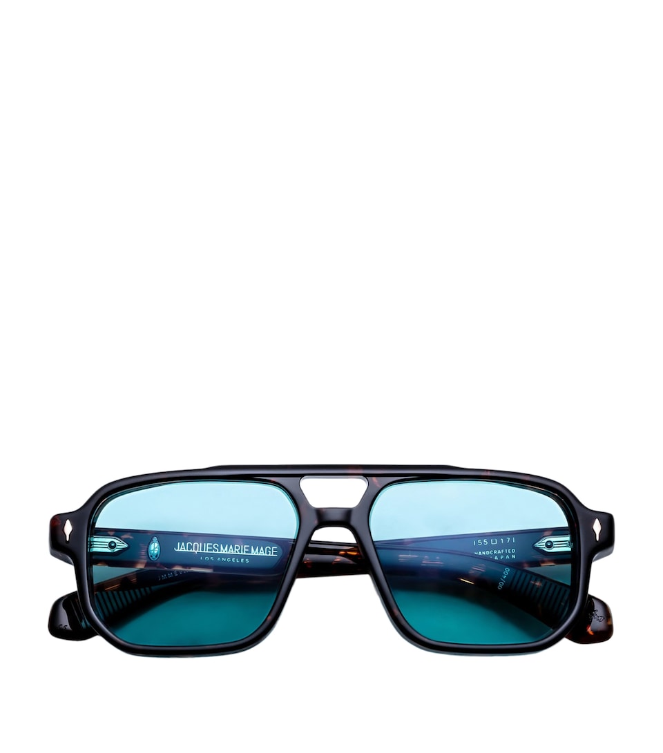 Jacques Marie Mage Evans Aviator Sunglasses Aegen