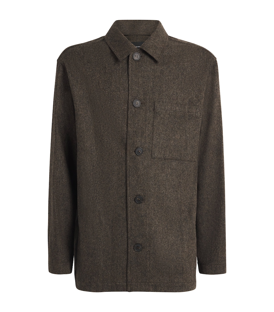 Wool-Cashmere Overshirt