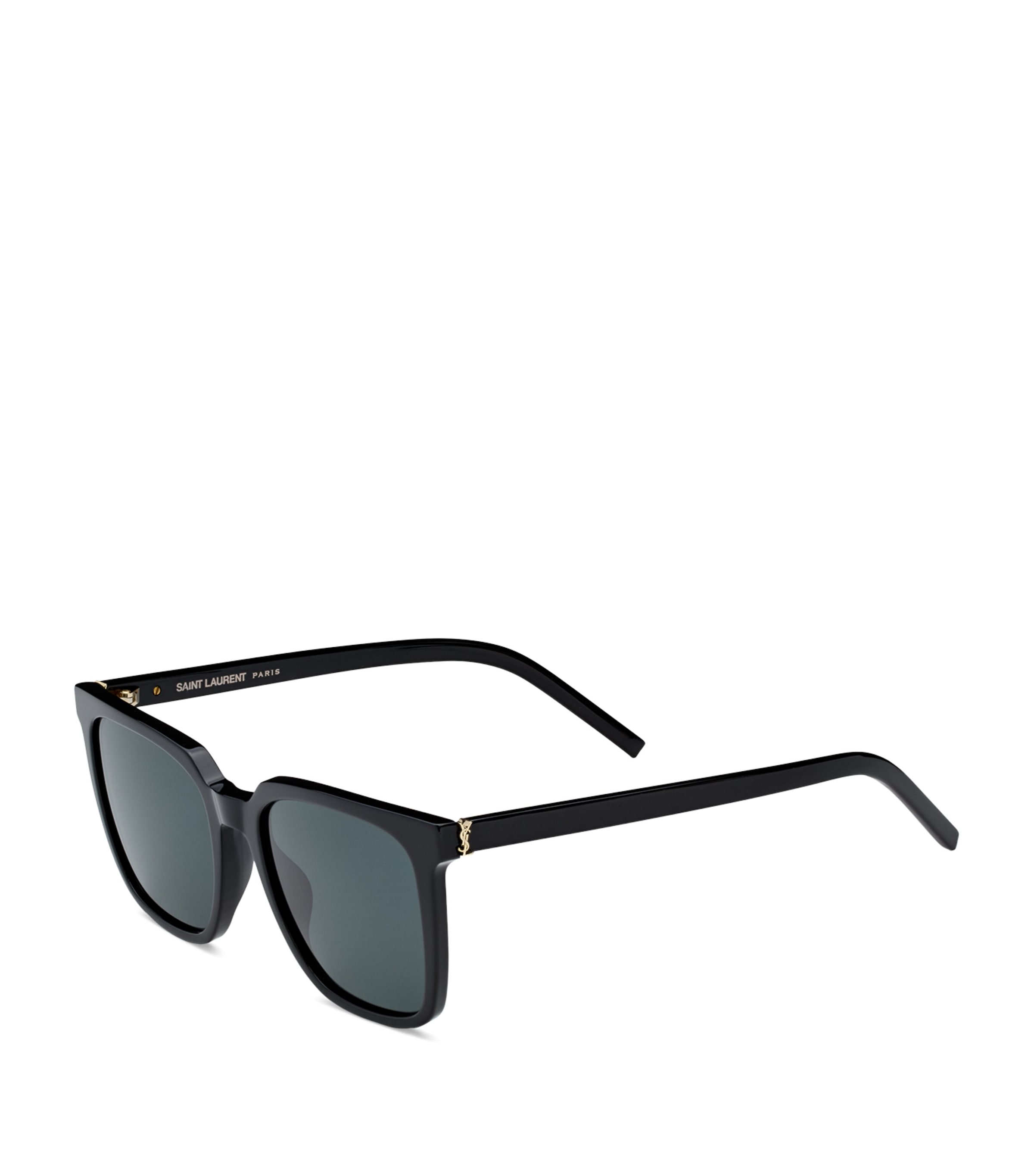 サングラス SAINT LAURENT Black Acetate Sl 704 Sunglasses Saint Laurent SL 704 001 - Black Sunglasses for Woman