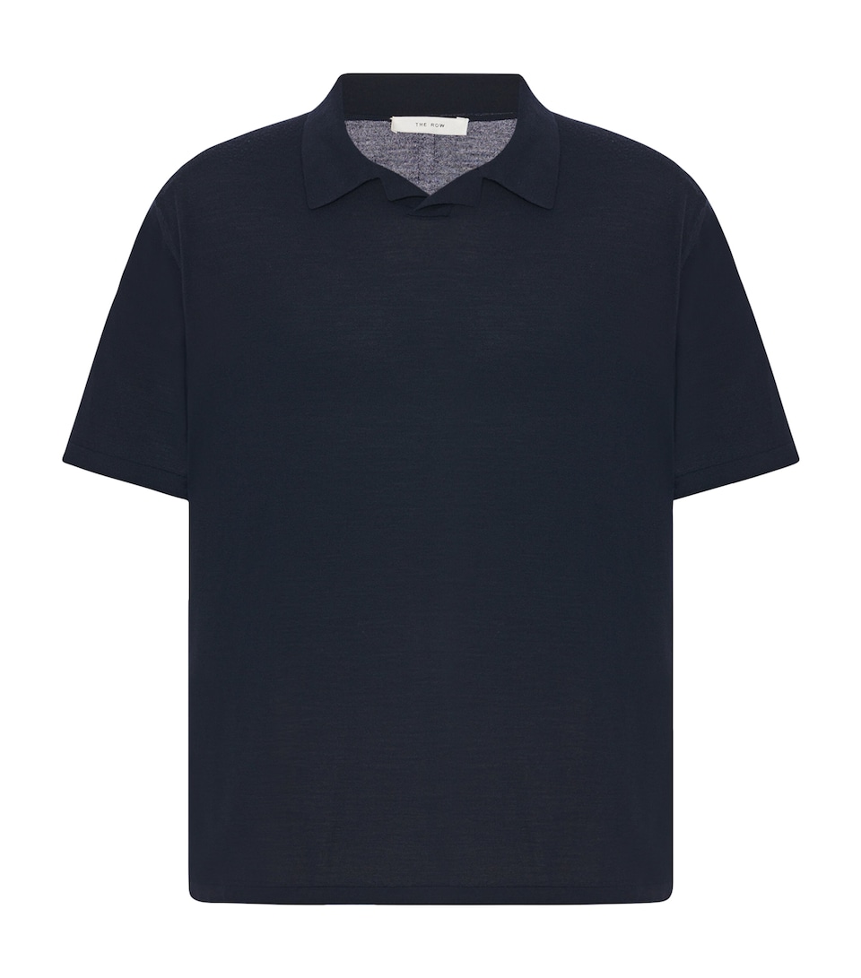 Mauro Compact Wool Polo Shirt