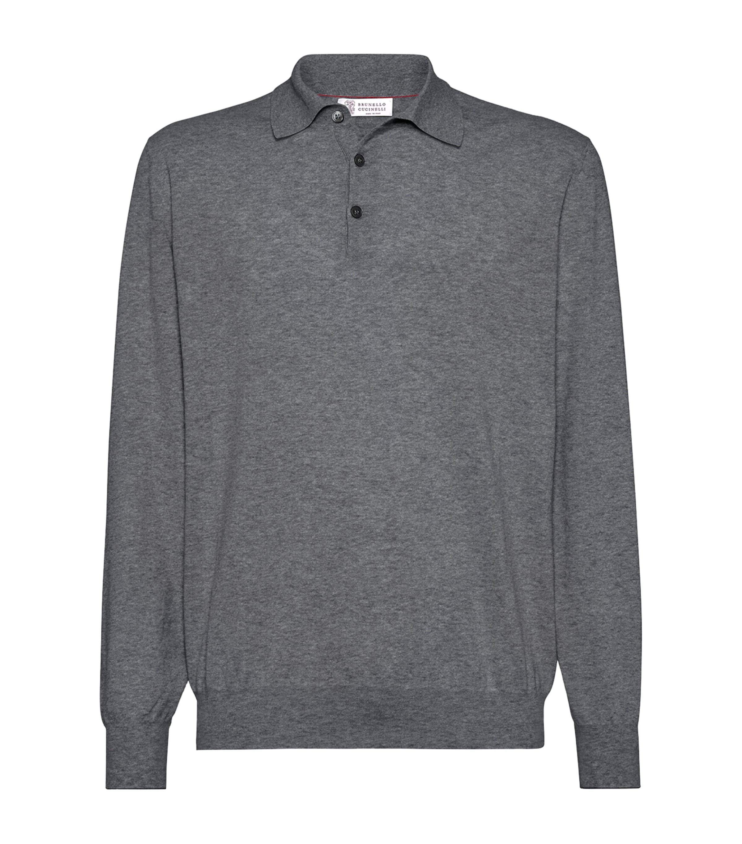 Cotton Polo Sweater