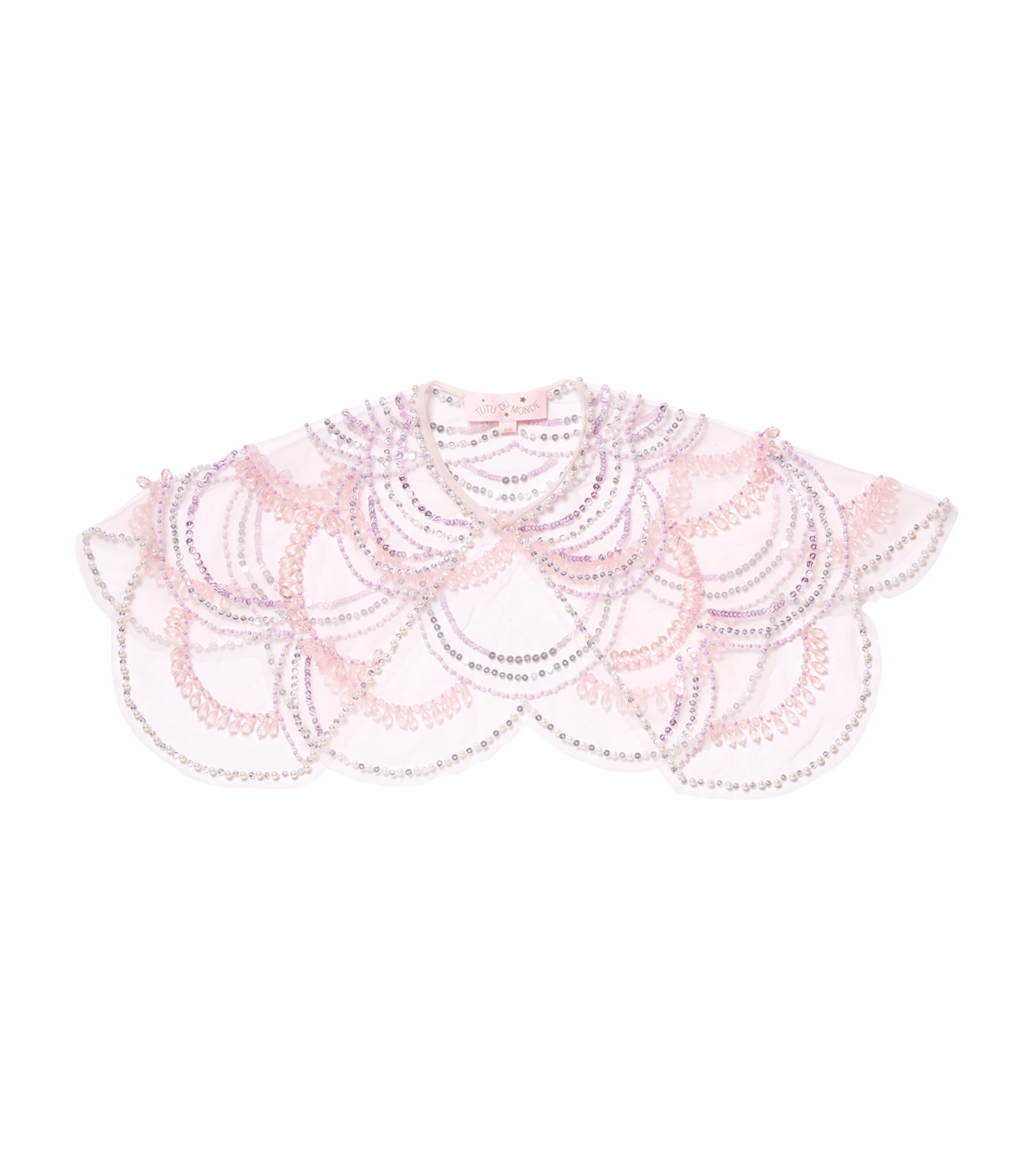 Tutu Du Monde Embellished Blushing Horizon Cape Pearl