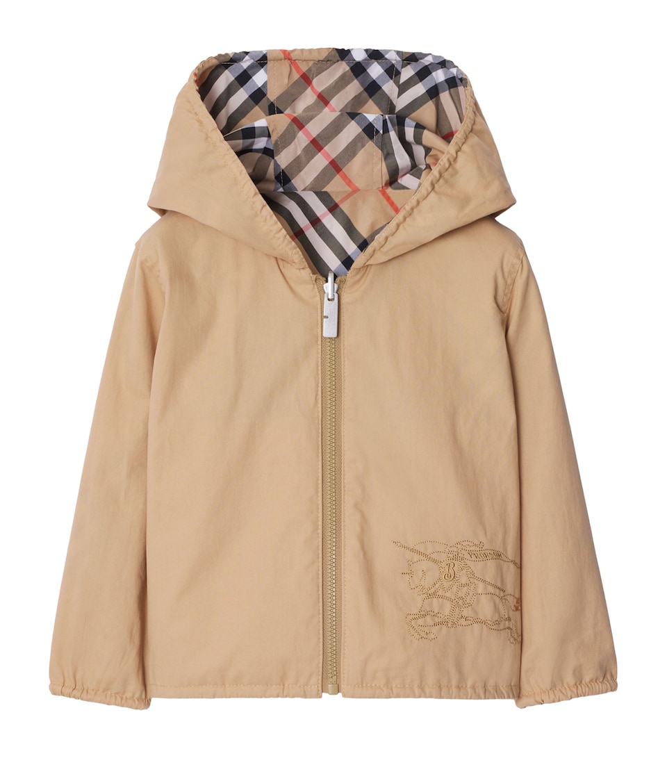 Cotton-Blend Reversible Hooded Jacket (6-24 Months)