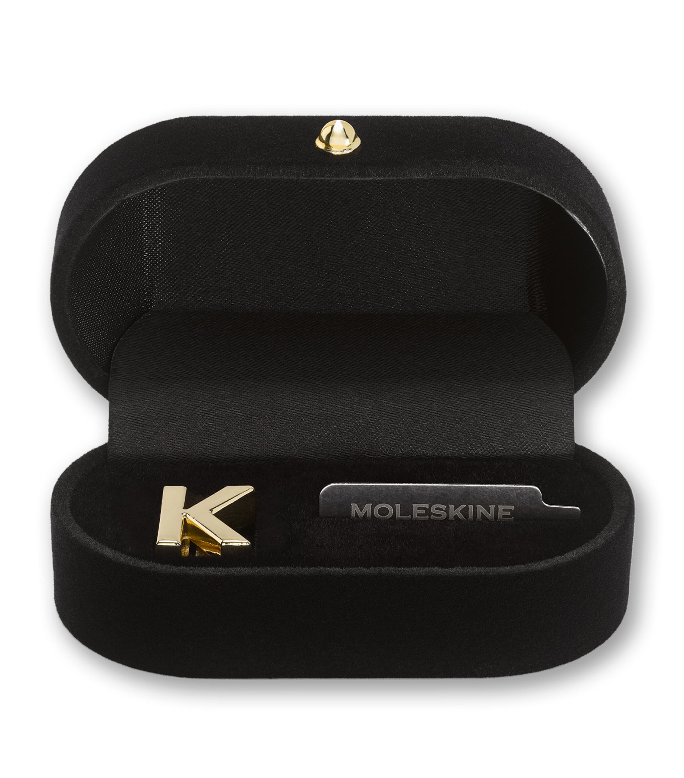 Moleskine Gold-Plated K Notebook Charm Gold