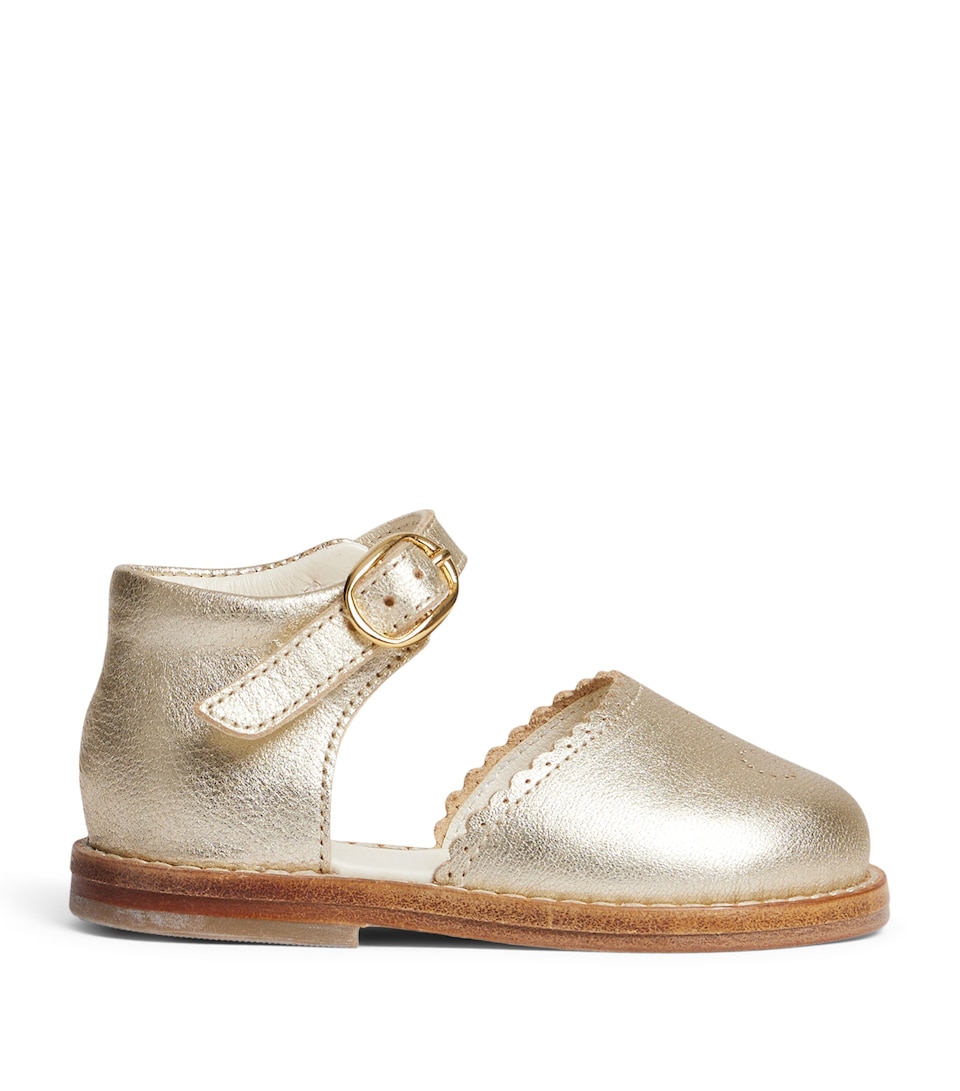 Bonpoint Leather Sandals Or