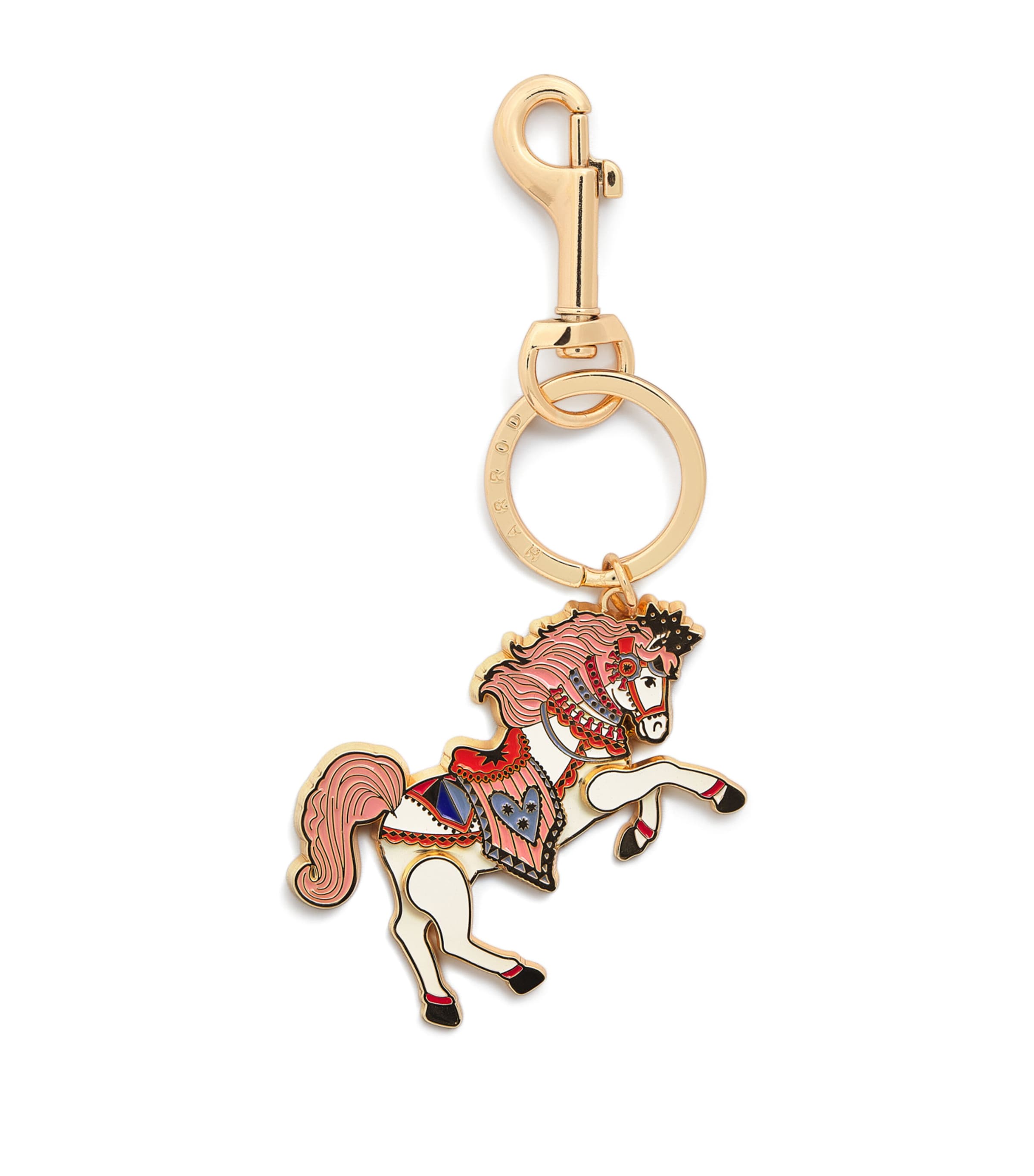 Harrods Carousel Pony Keyring