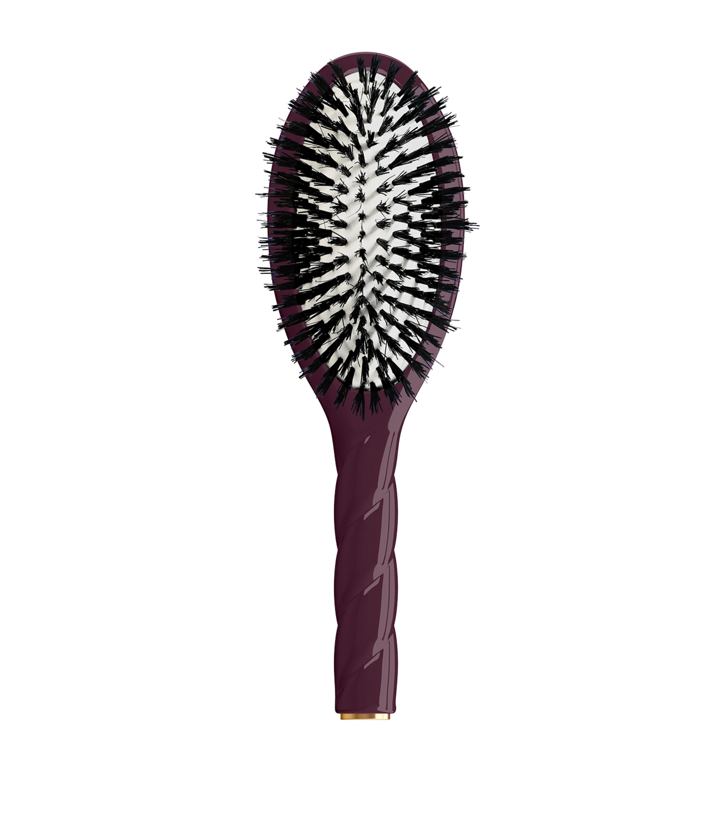 la bonne brosse Large N.01 The Universal Shine & Care Brush Aubergine