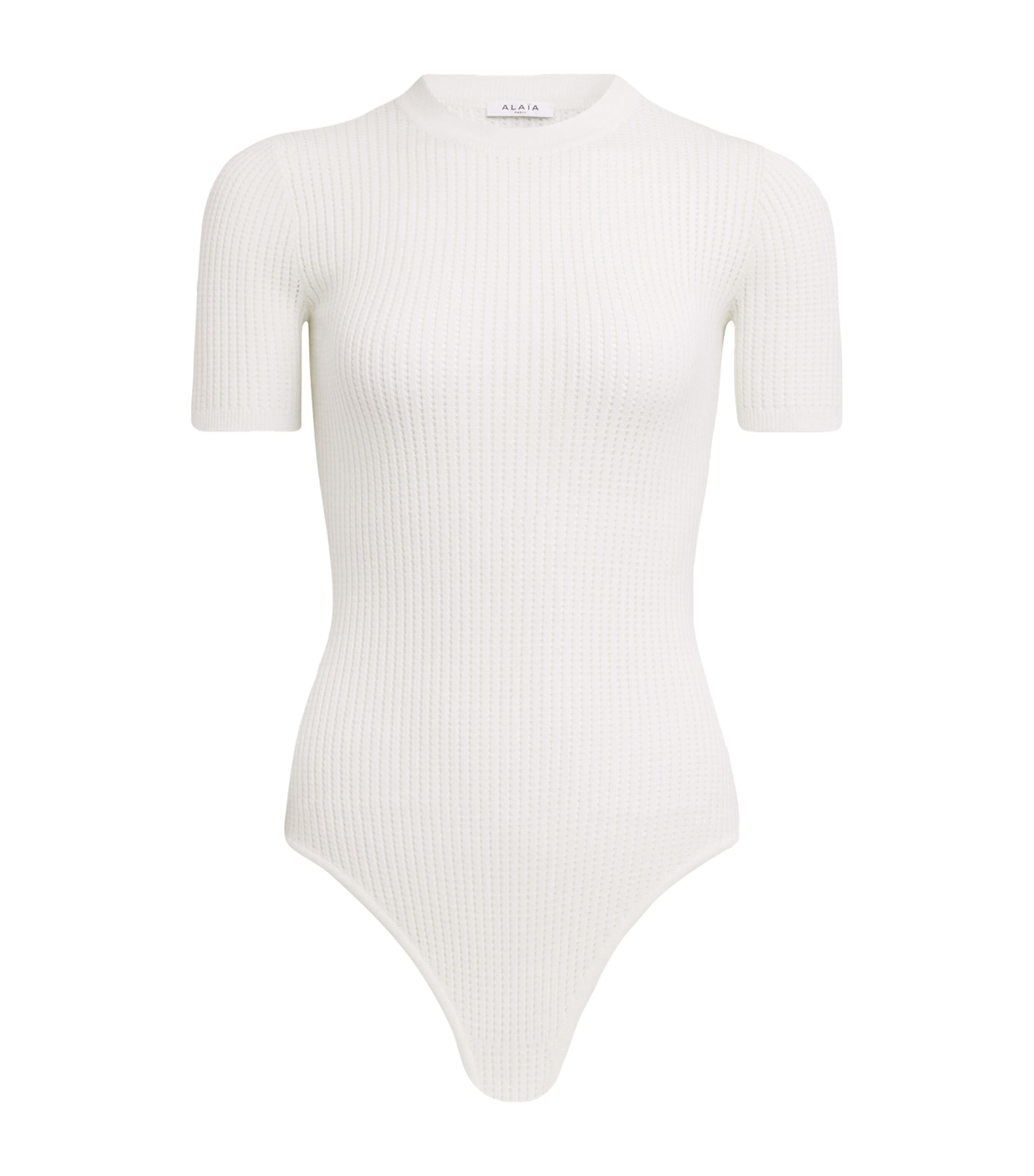 Wool-Blend Bodysuit