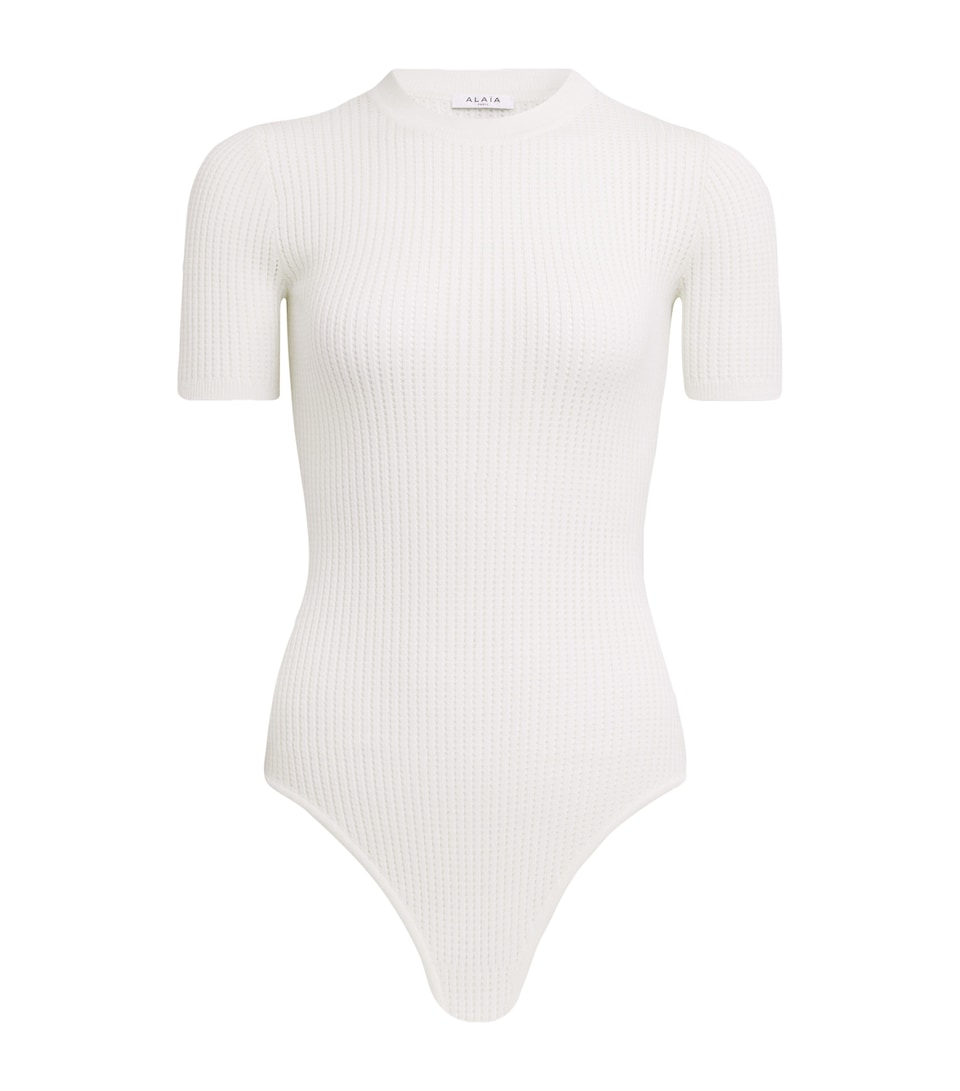 Wool-Blend Bodysuit