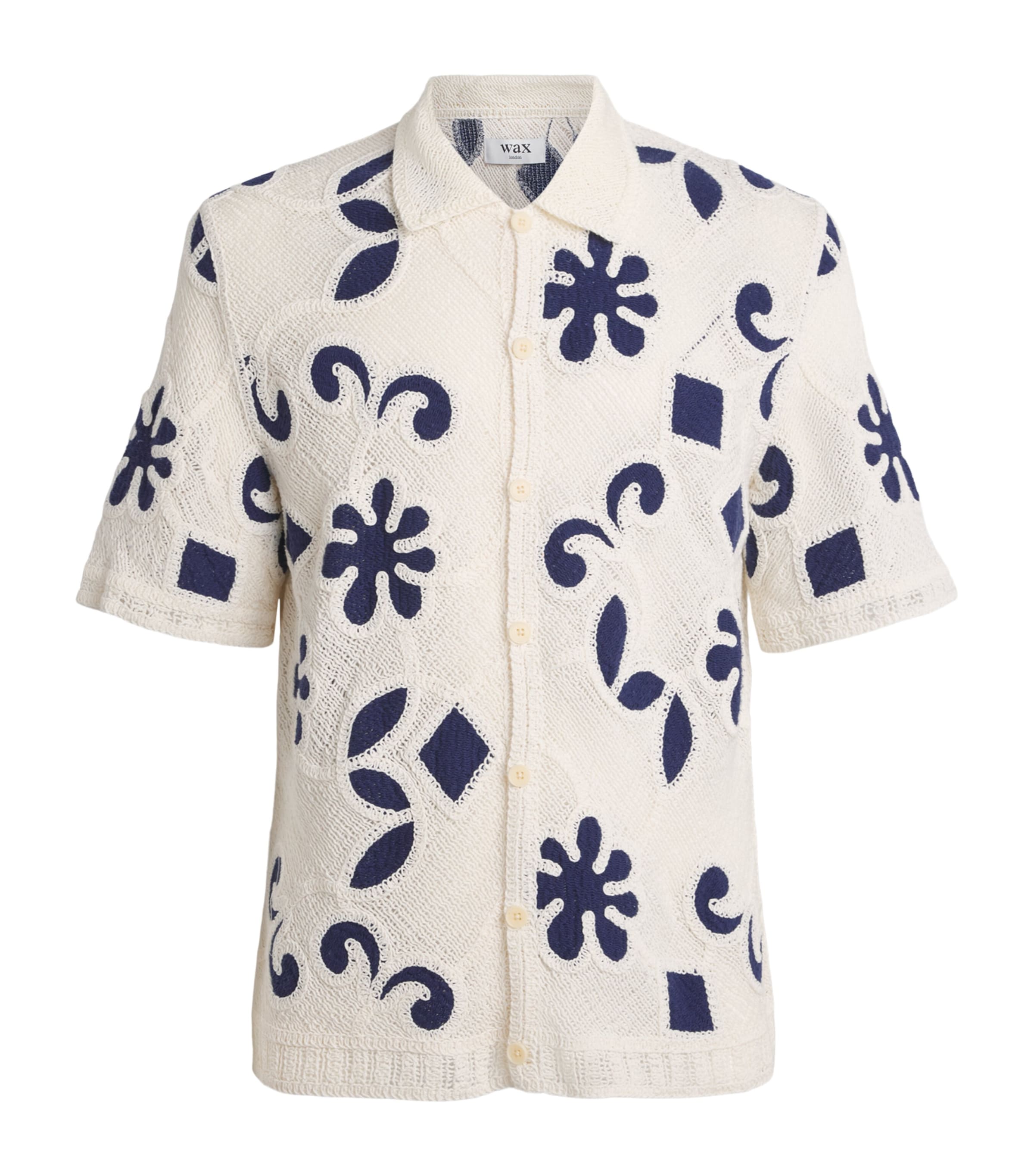 Cotton Crochet Porto Shirt