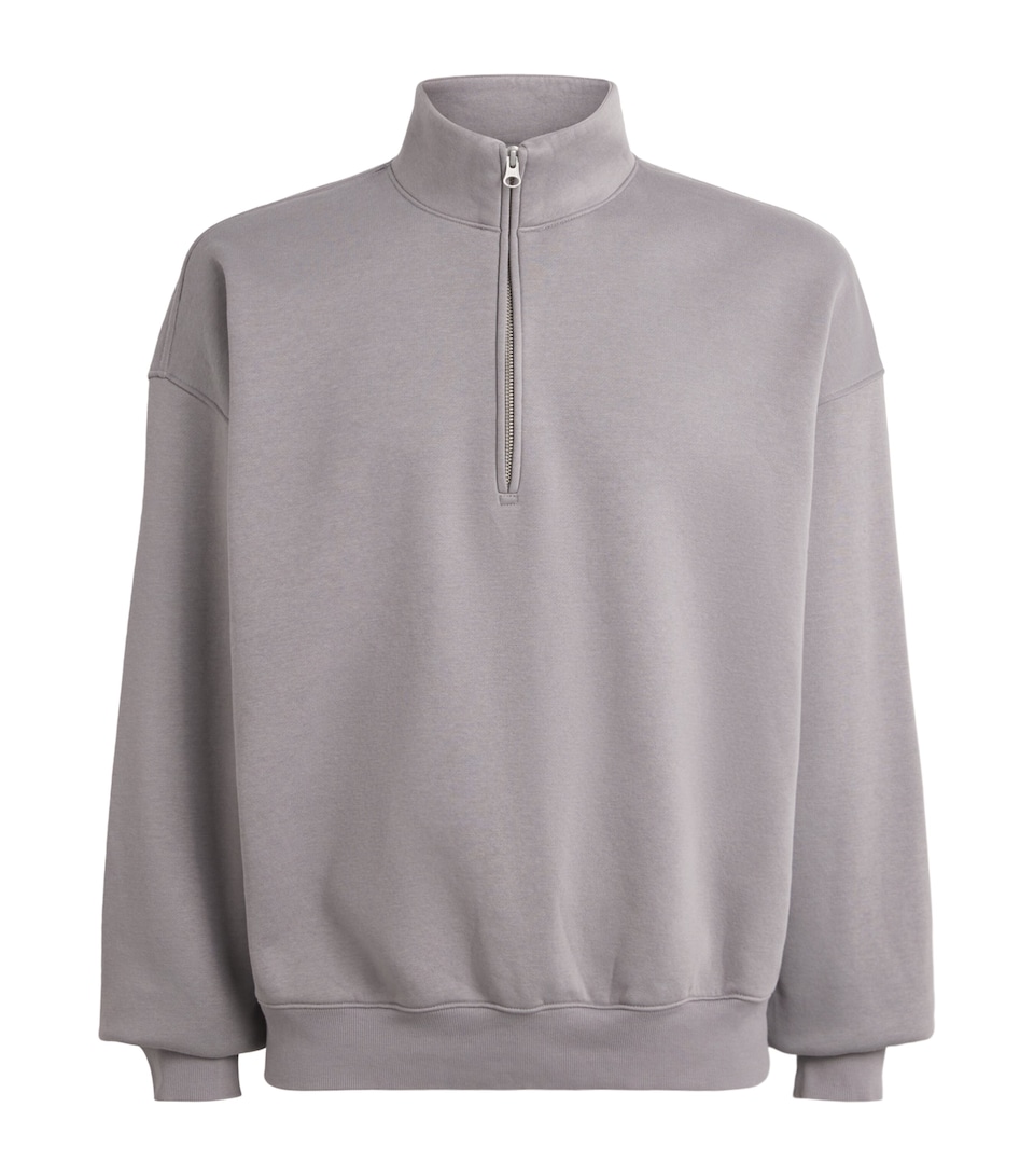 Fleece Lounge Relaxed Half-Zip Sweatshirt