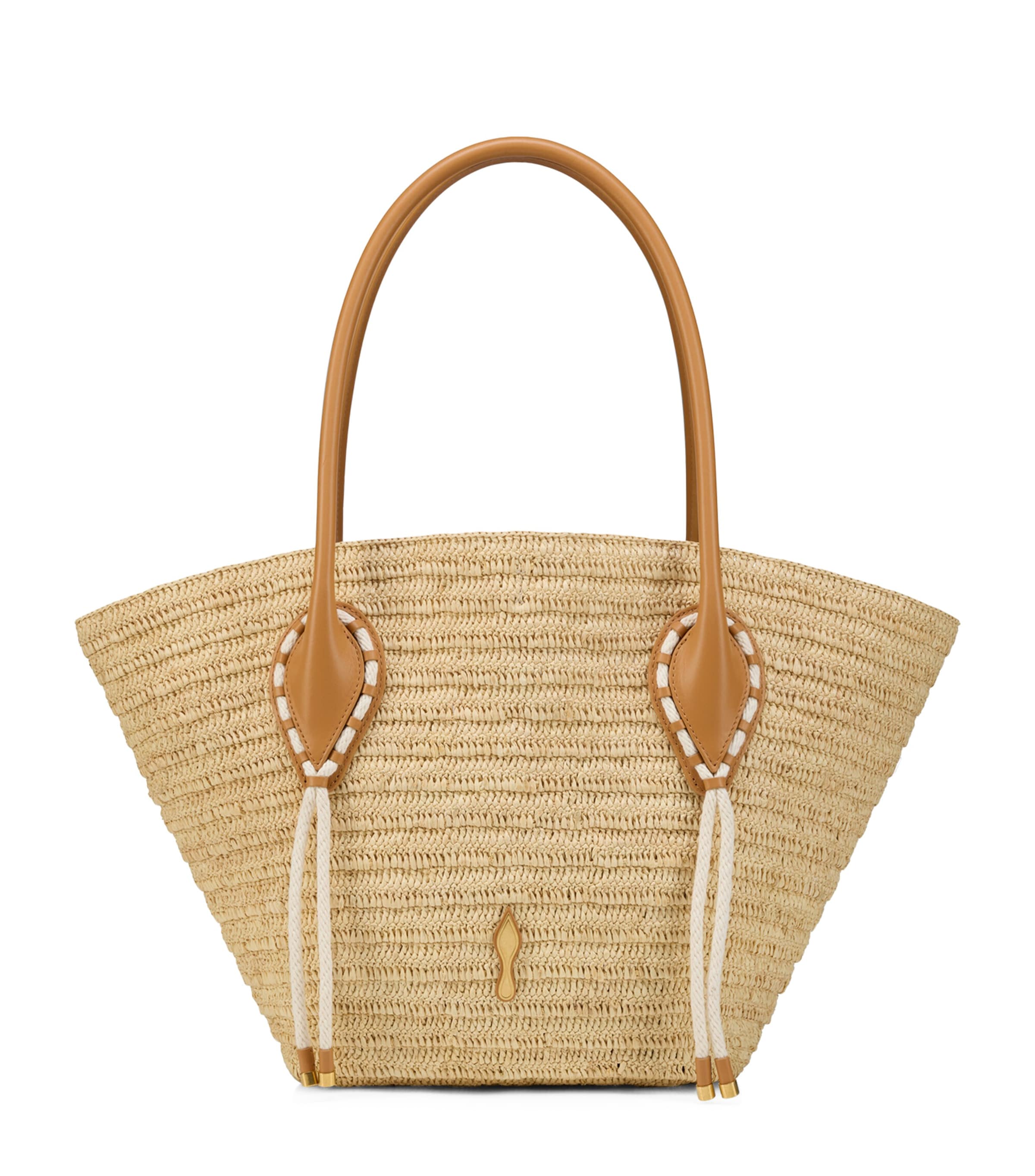 Christian Louboutin Raffia Venus Tote Bag