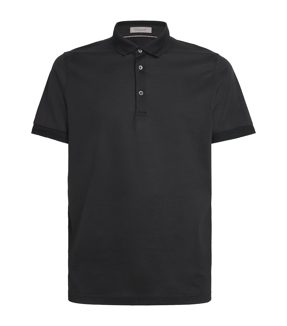 Cotton Jersey Polo Shirt