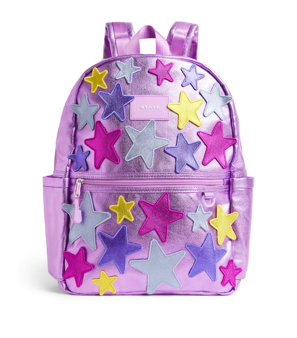 STATE Bags Metallic Star Appliqué Kane Backpack Stars