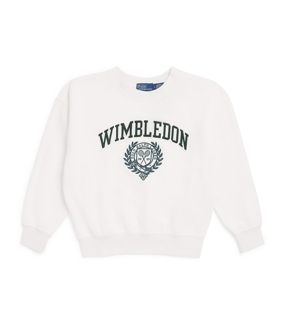 x Wimbledon Embroidered Sweatshirt (2-7 Years)