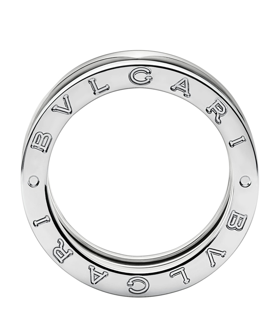 White Gold B.zero1 Three-Band Ring