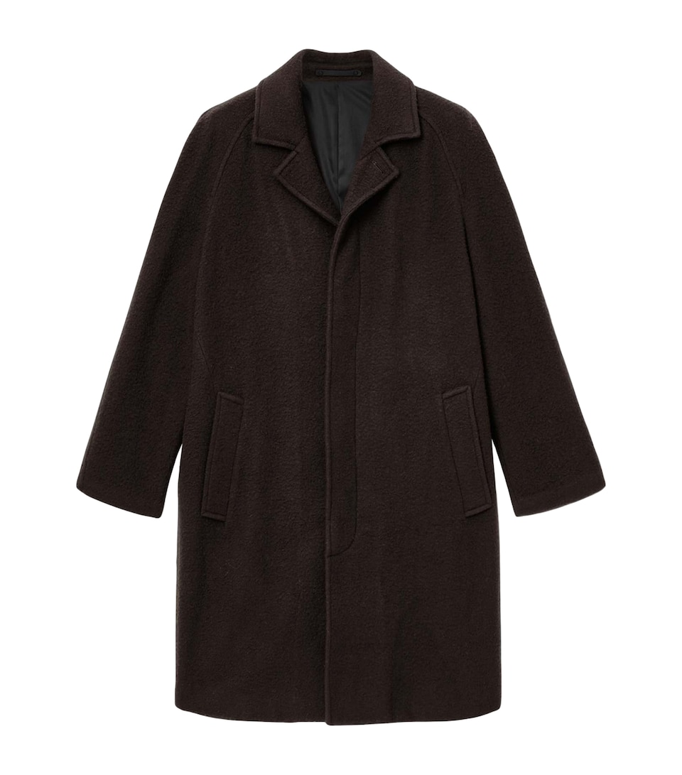 Wool-Blend Duke Overcoat