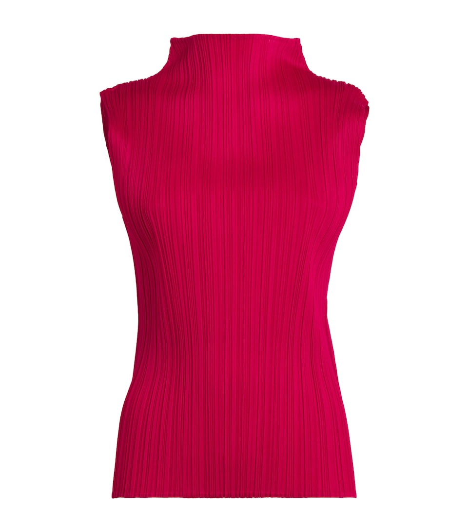 Pleats Please Issey Miyake Womens New Colorful Basics Tank Top