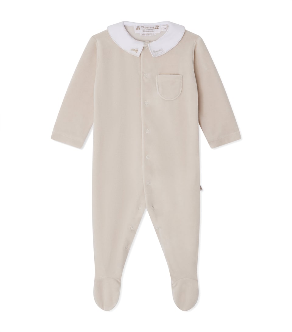Organic Cotton-Blend Tilouan Sleepsuit (1-18 Months)