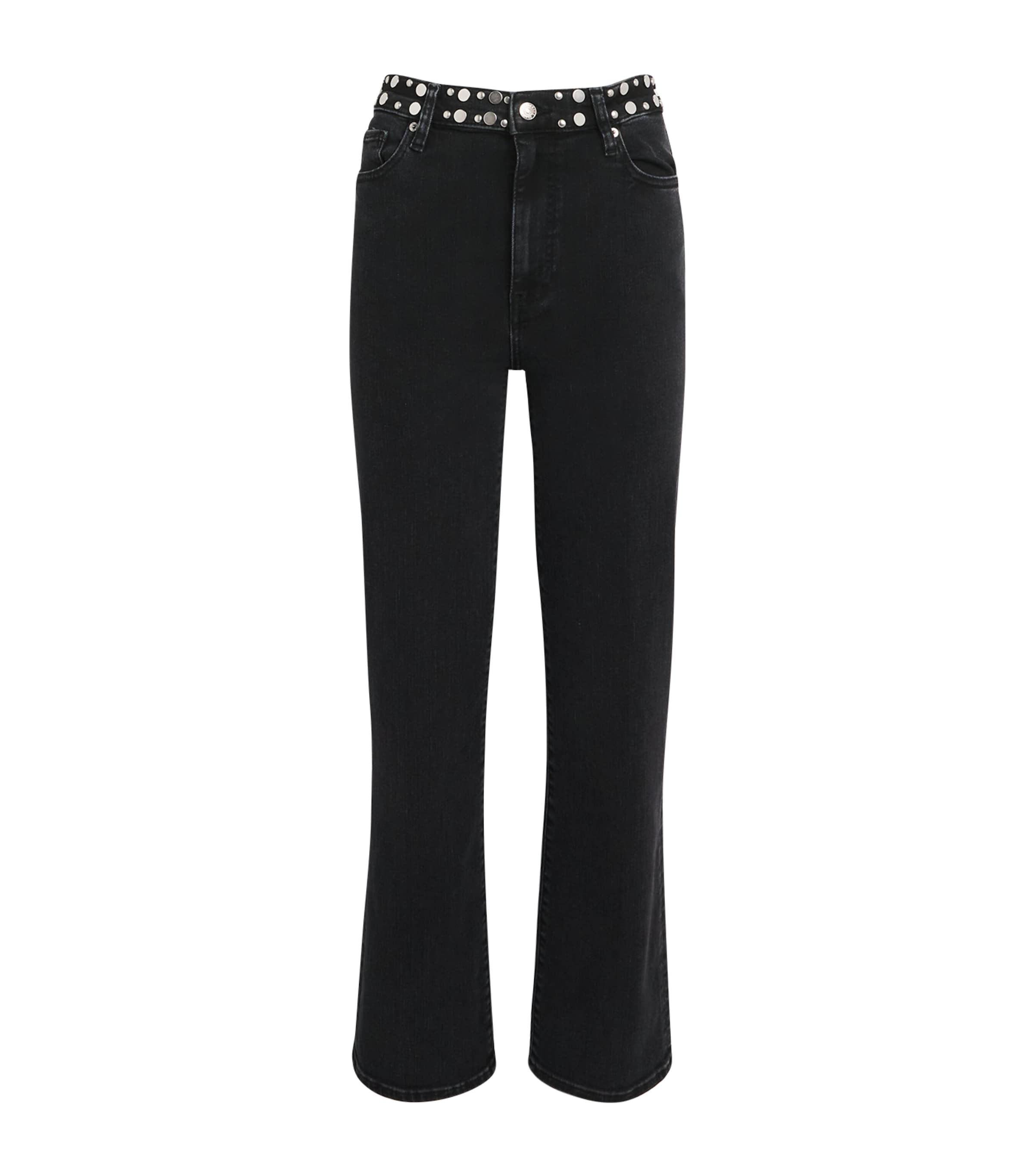 Studded Le Sleek Straight Jeans