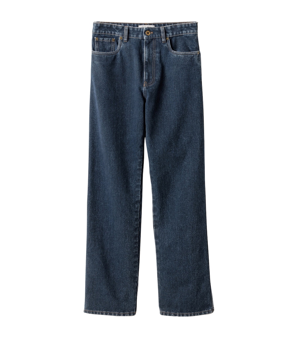 Flocked Jeans