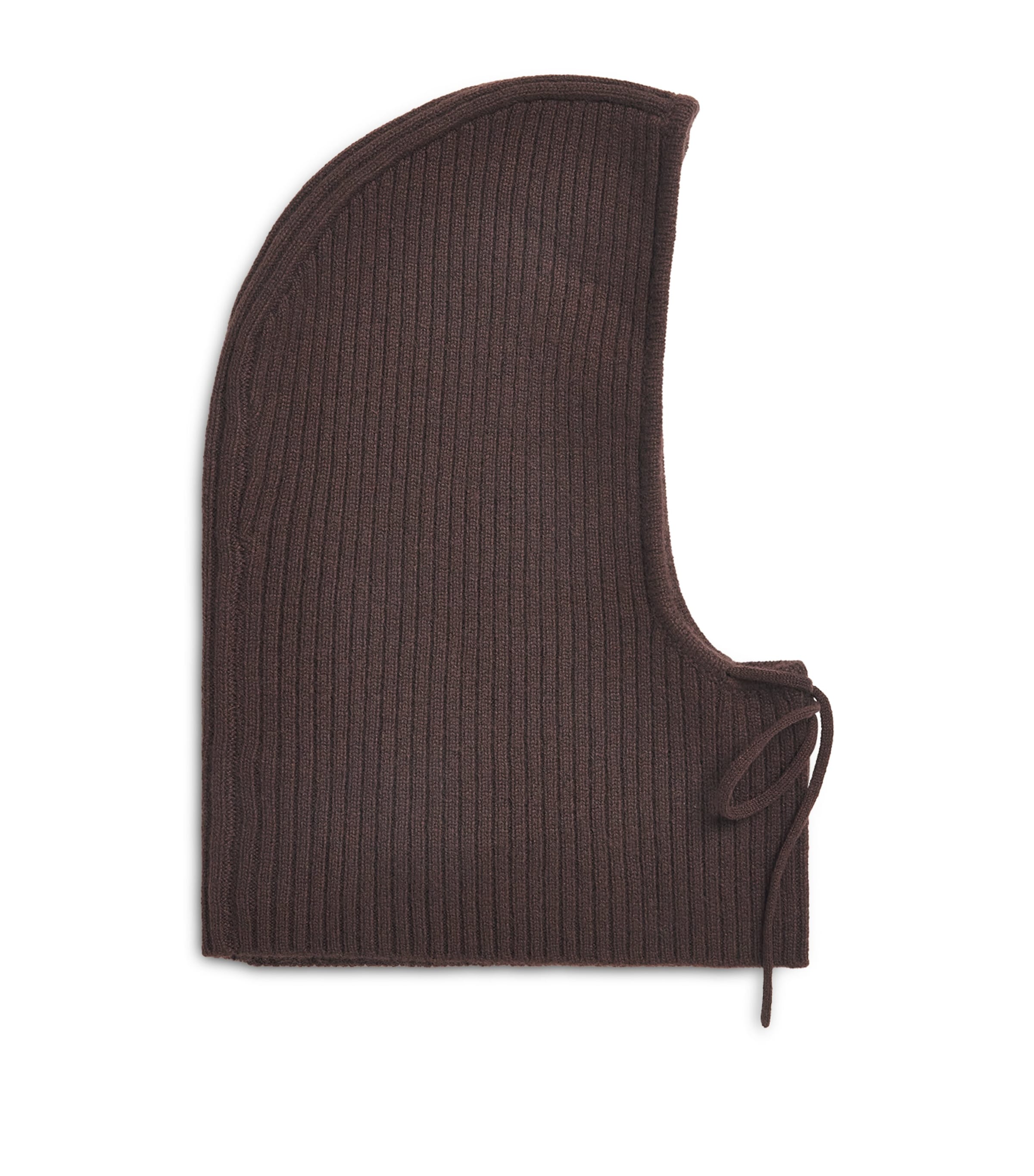 Yves Salomon Cashmere Ribbed Balaclava