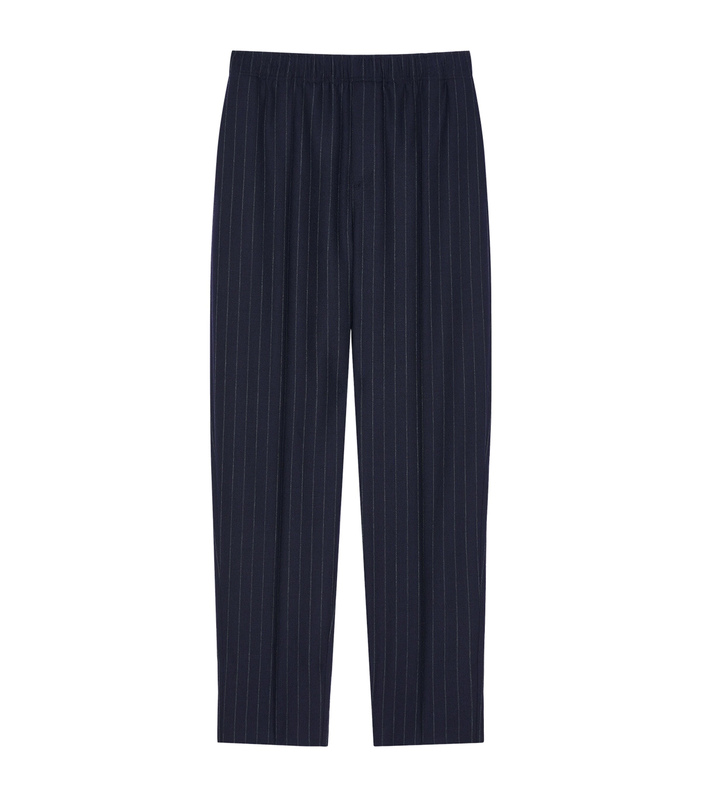 Givenchy Mens Wool Stripe Couture Seam Trousers