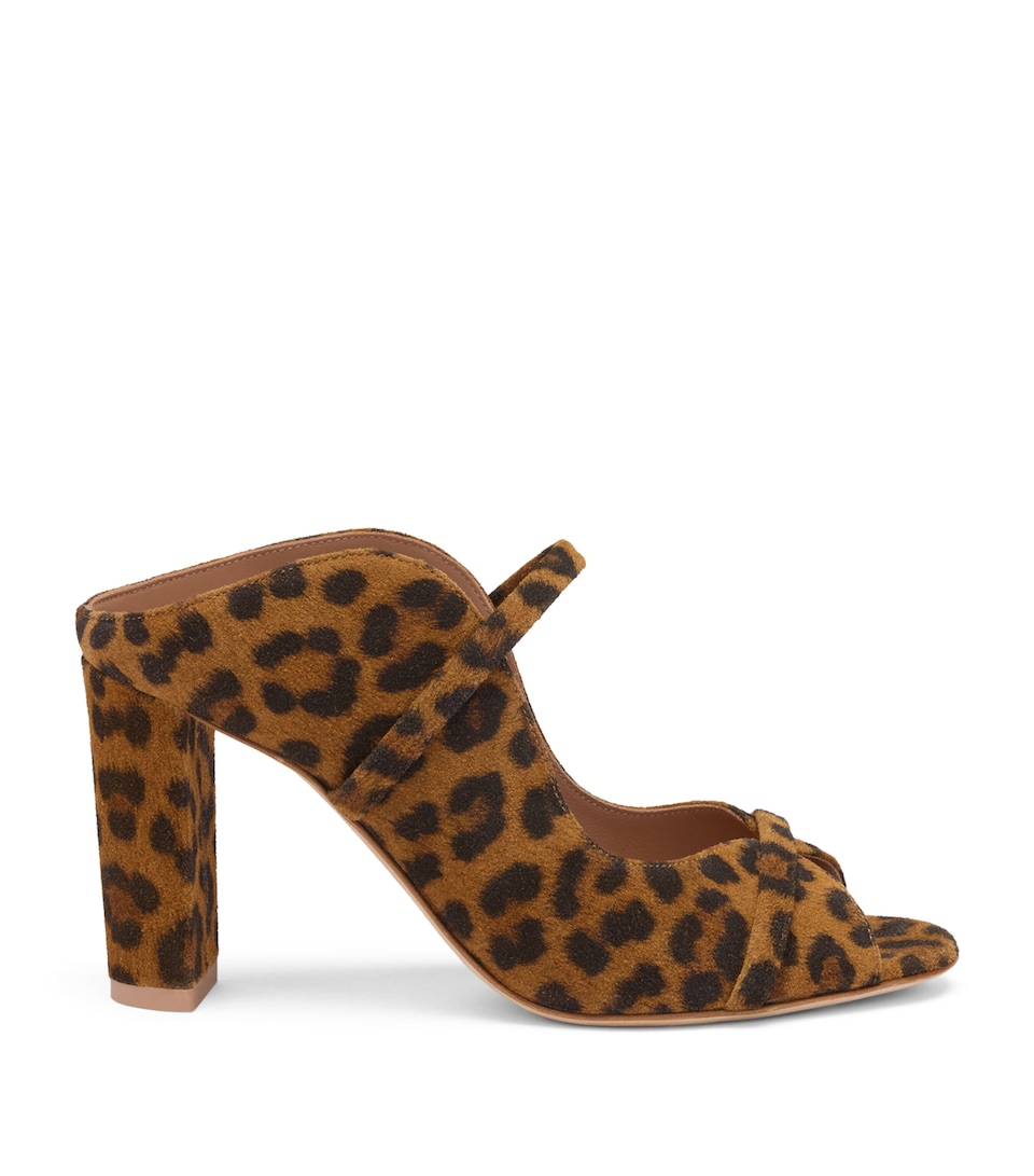 Suede Leopard Norah Mules 85