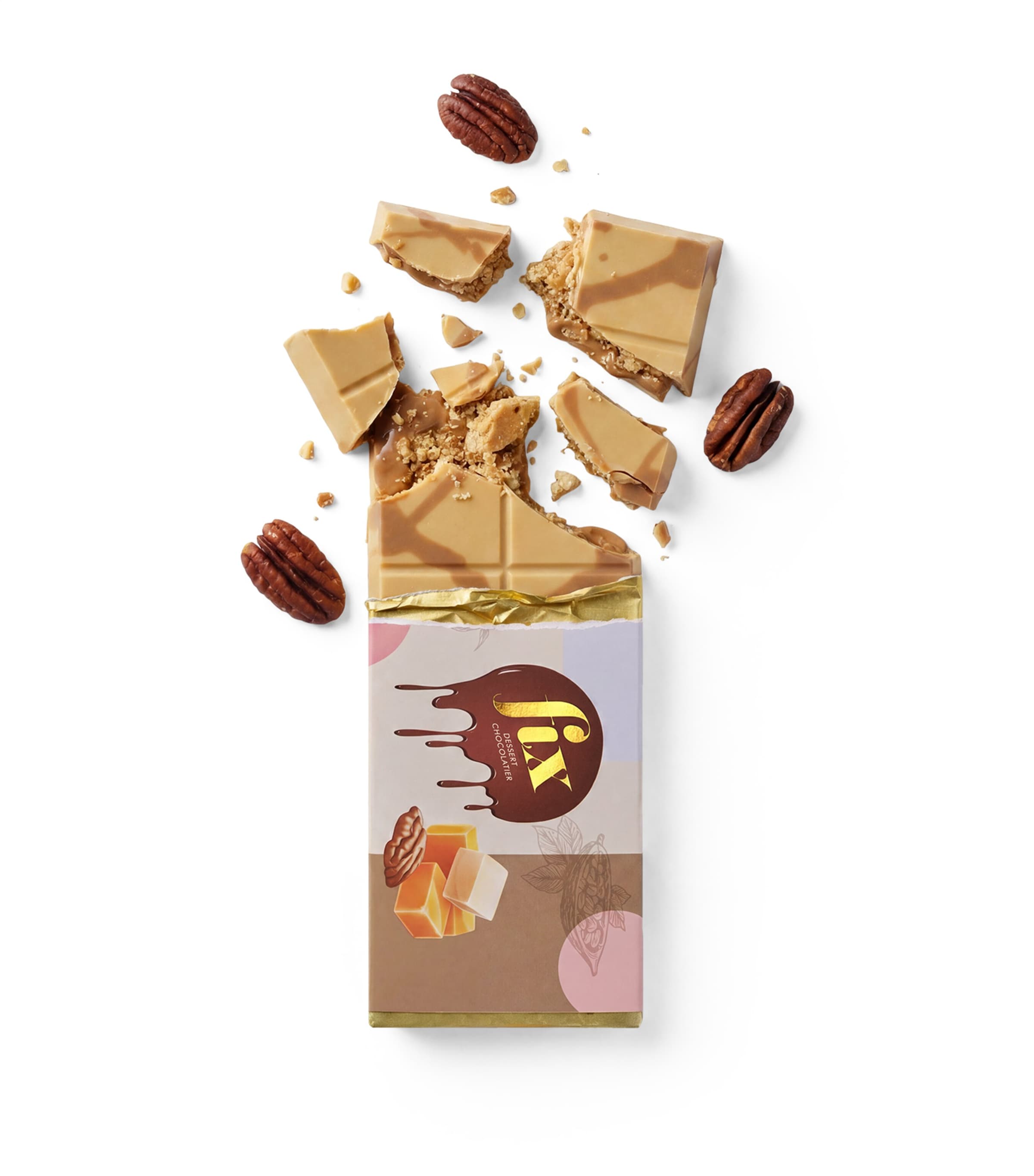 Fix Dessert Chocolatier Catch Me If Pecan Bar (180g)