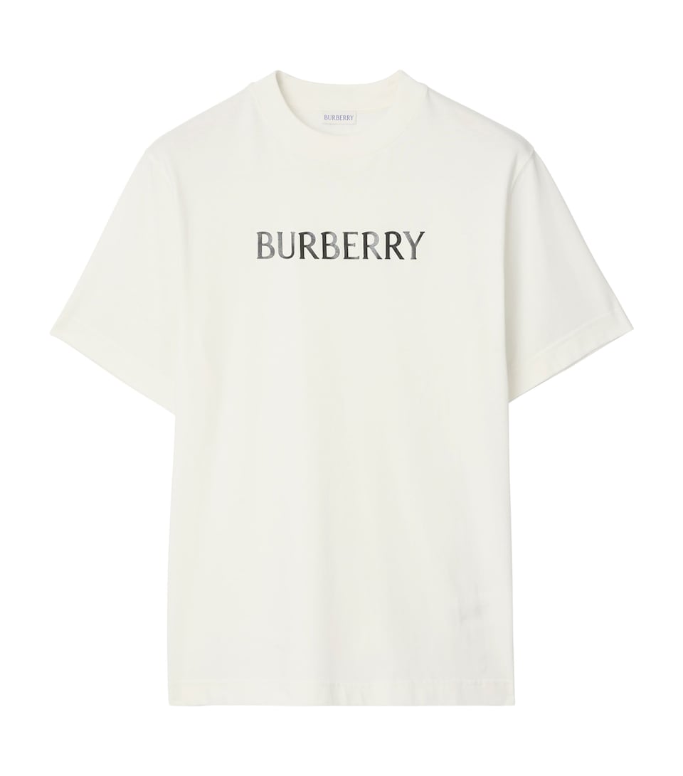 Cotton Logo Slim T-Shirt