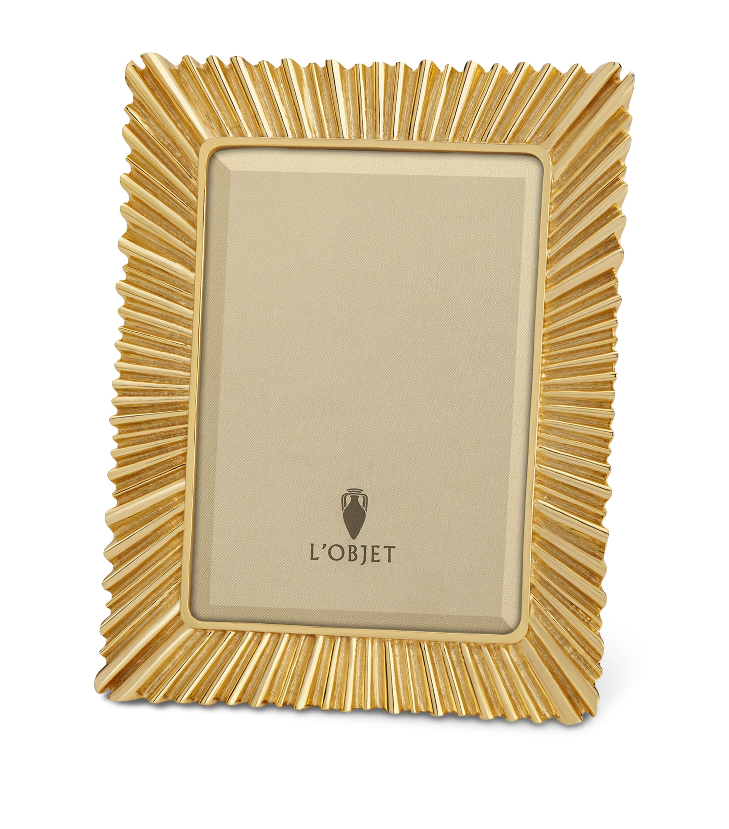 L'Objet Gold-Plated Ray Photo Frame (5” x 7”) Gold