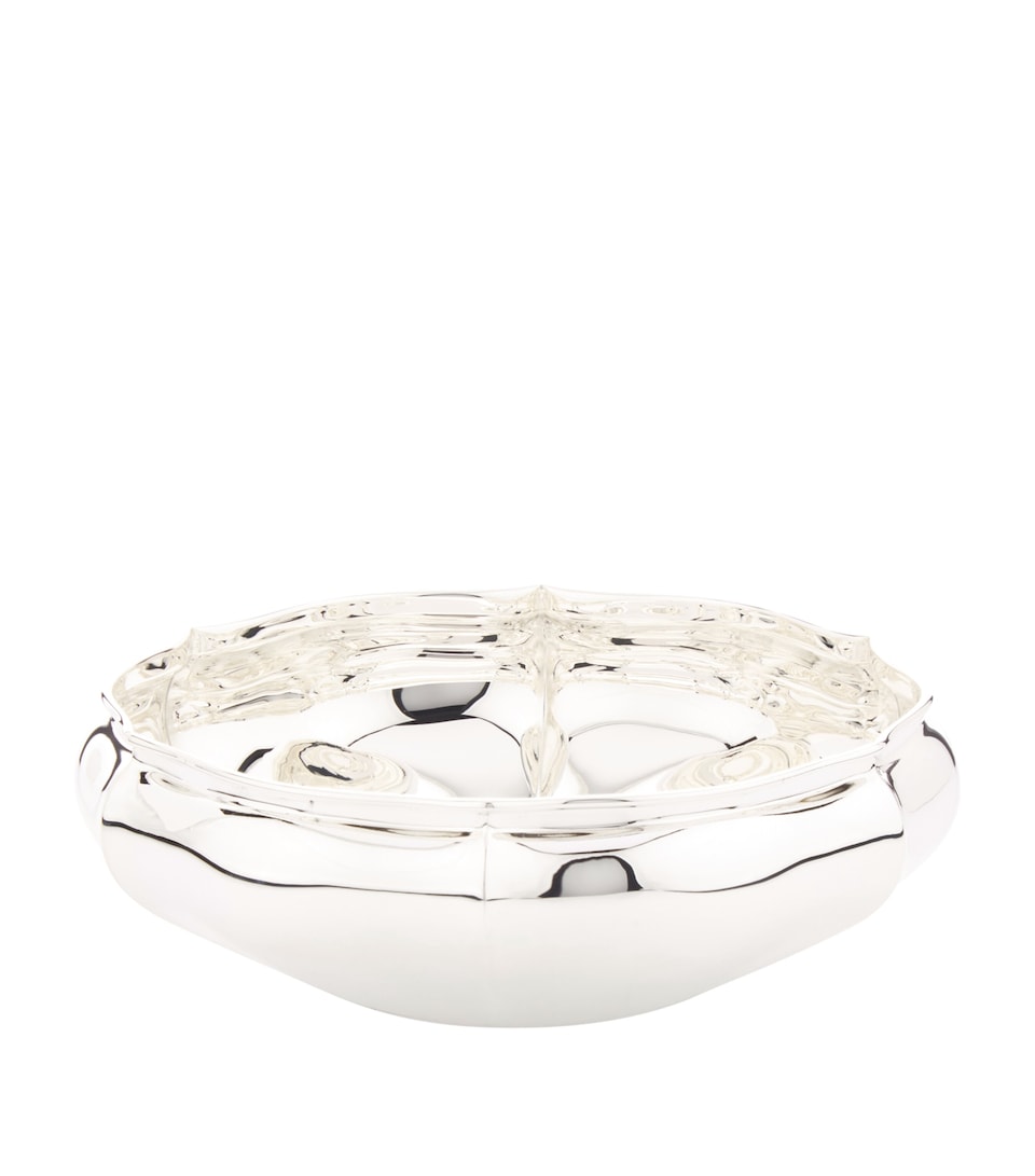 Silver Plated Georgian Centrepiece Bowl (16.5cm)