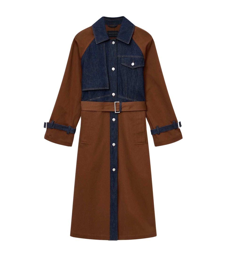 Panelled Dayly Trench Coat