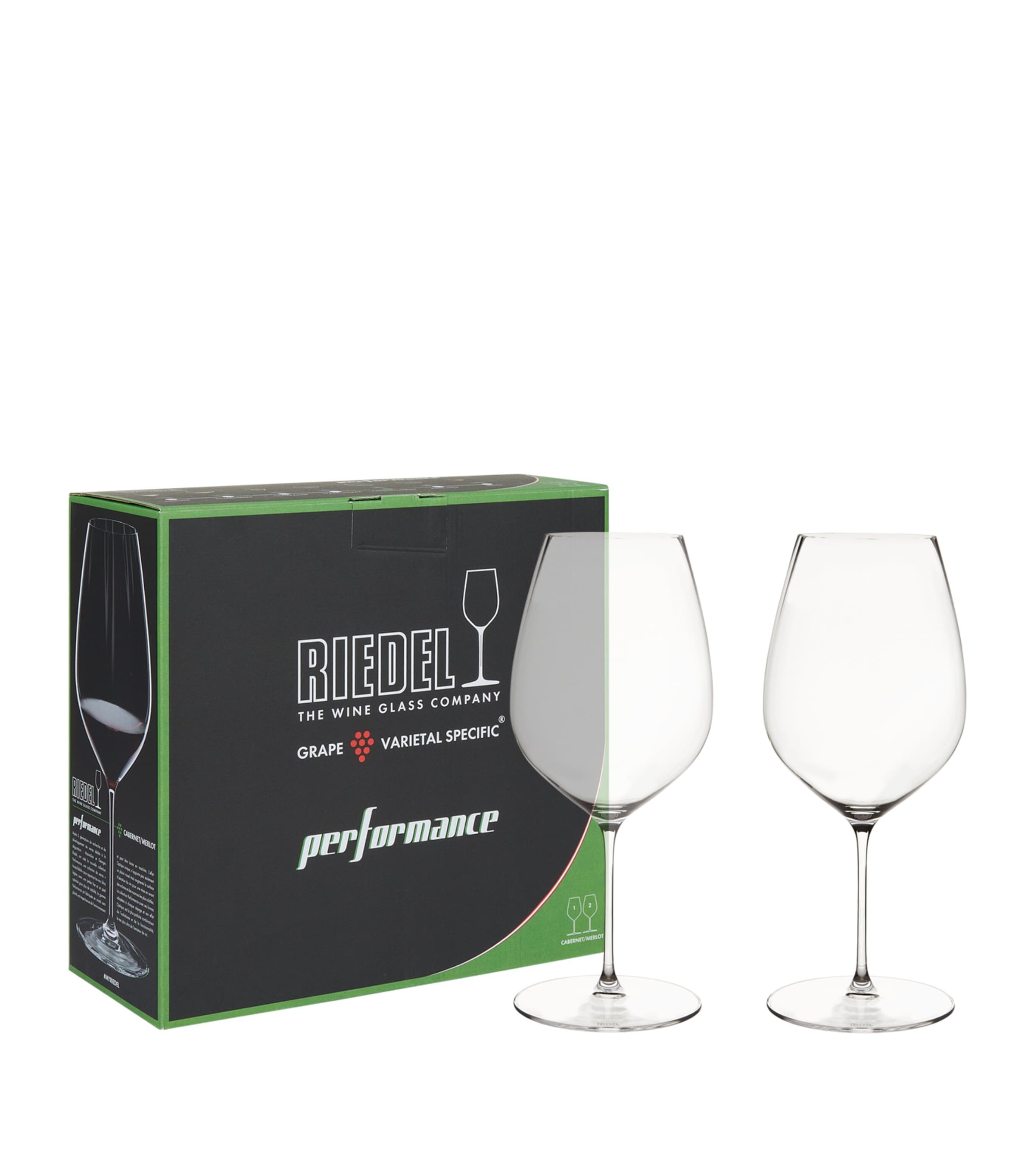Set of 2 Crystal Performance Cabernet Wine Glass (375ml)