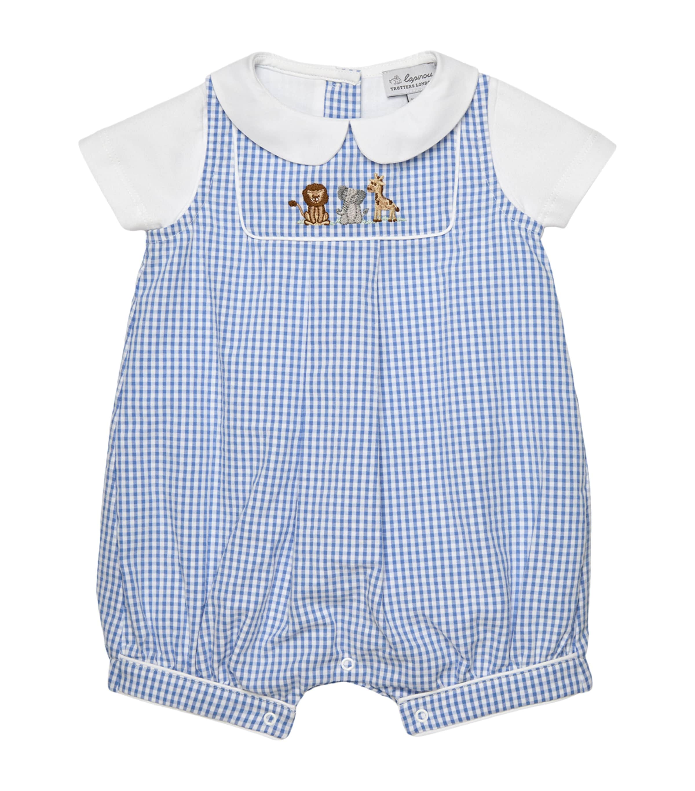 Cotton Jasper Lion Playsuit (0-9 Months)