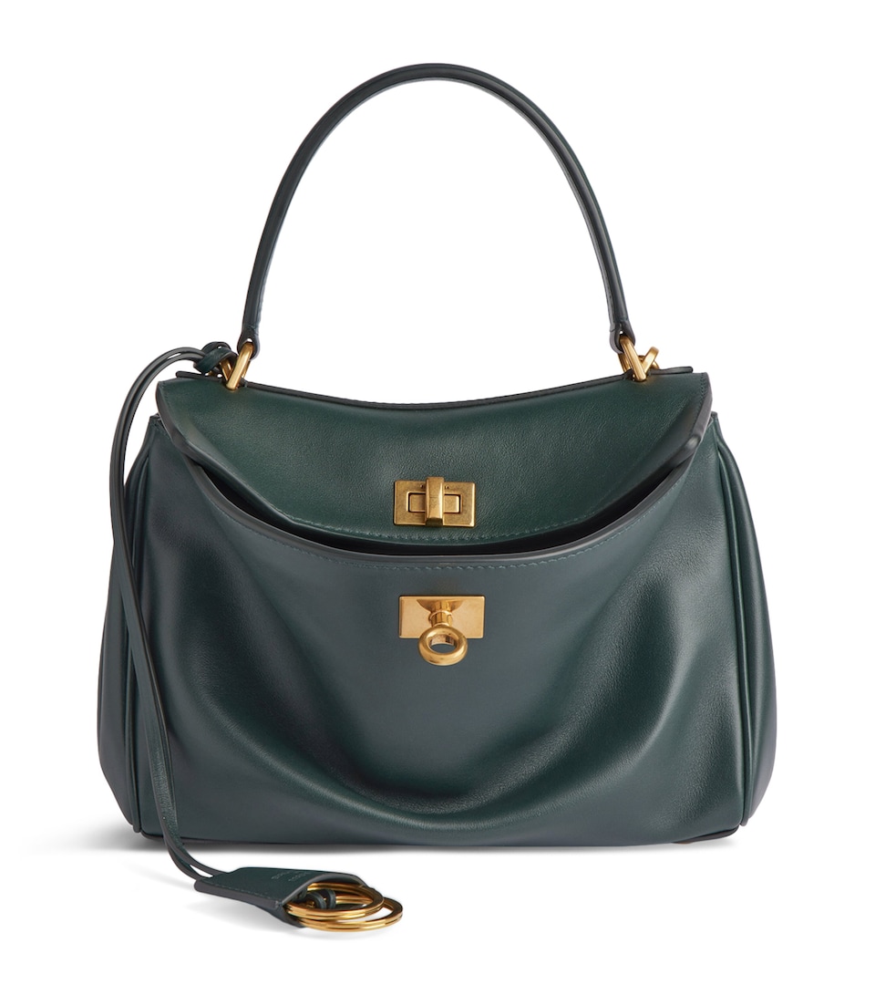 Mini Leather Rodeo Top-Handle Bag