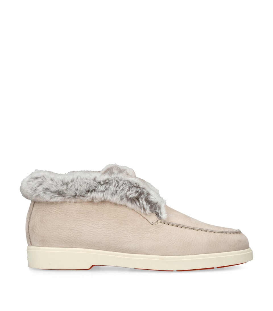Suede Hadeel Ankle Boots
