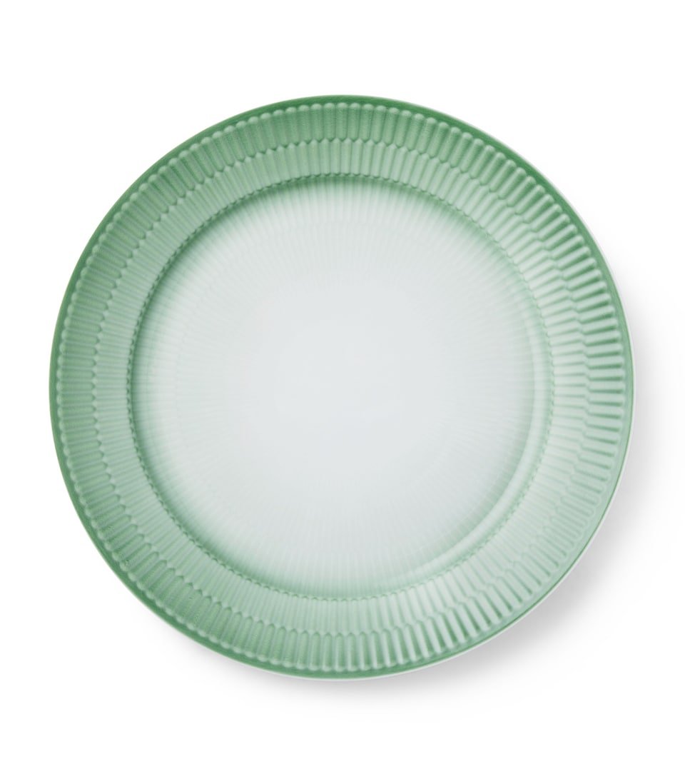 Royal Copenhagen Porcelain Iris Plate (27cm) Green