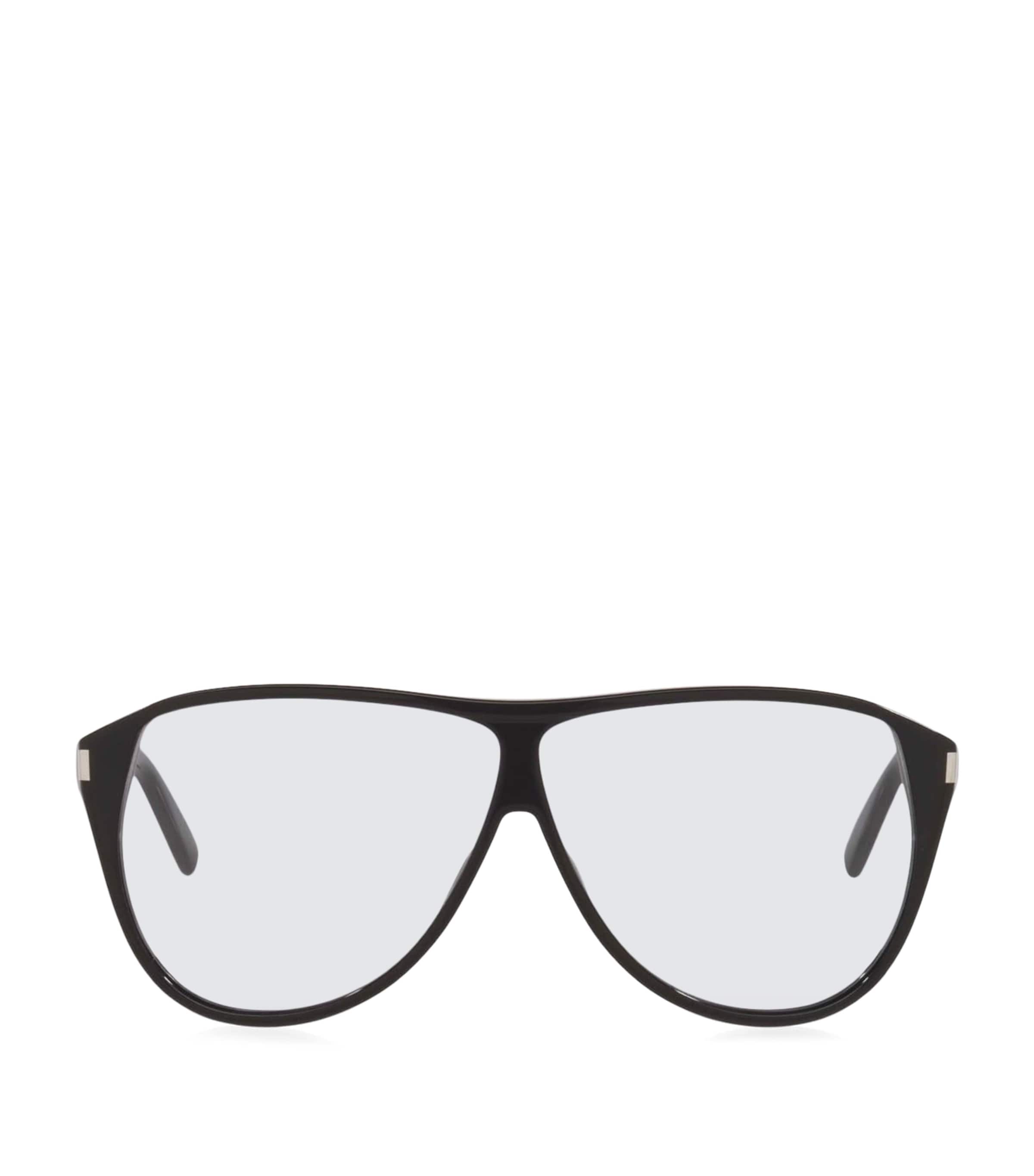 Saint Laurent SL 731 Gaspar Pilot Sunglasses Black
