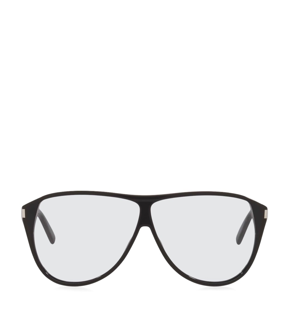 Saint Laurent SL 731 Gaspar Pilot Sunglasses Black