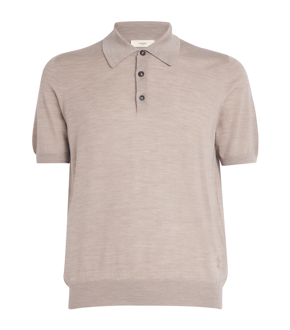 Wool Polo Shirt