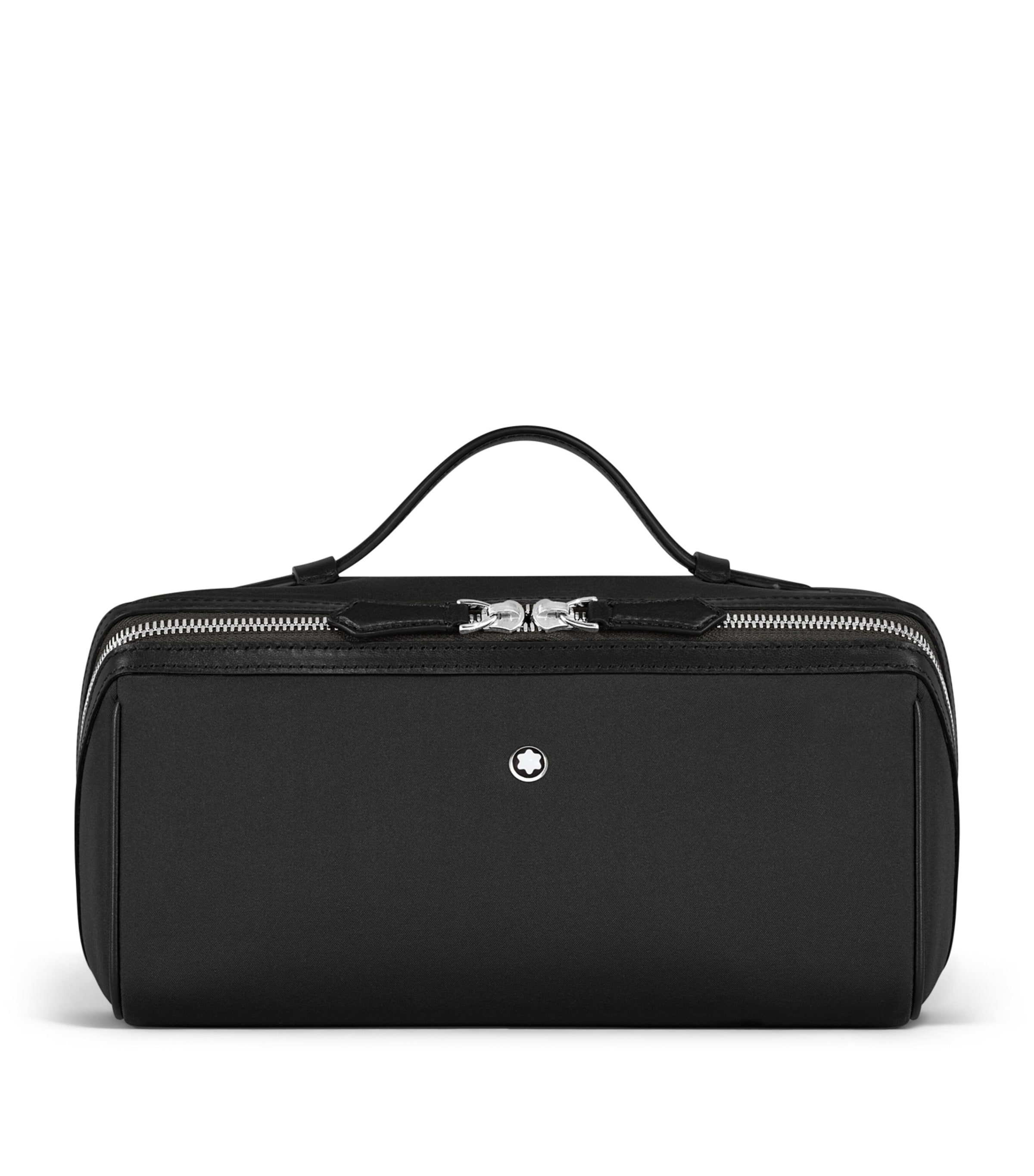 Montblanc Leather-Trim Toiletry Case Black
