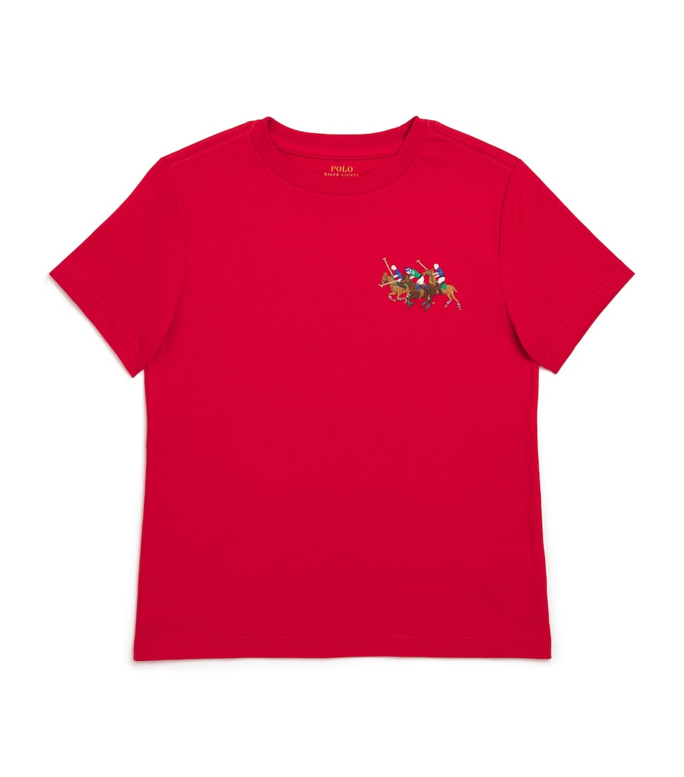 Cotton Polo Pony T-Shirt (6-14 Years)