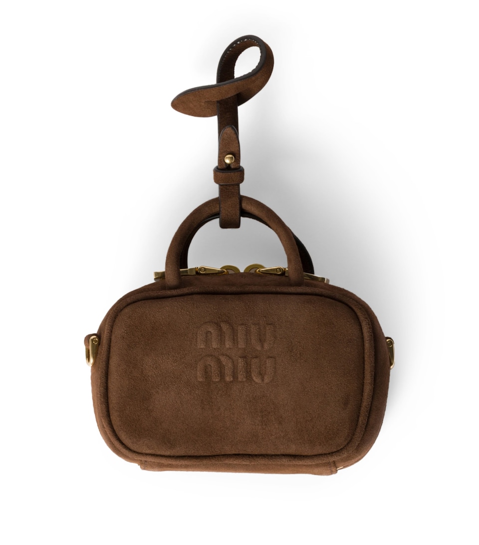 Suede Beau Micro Bag