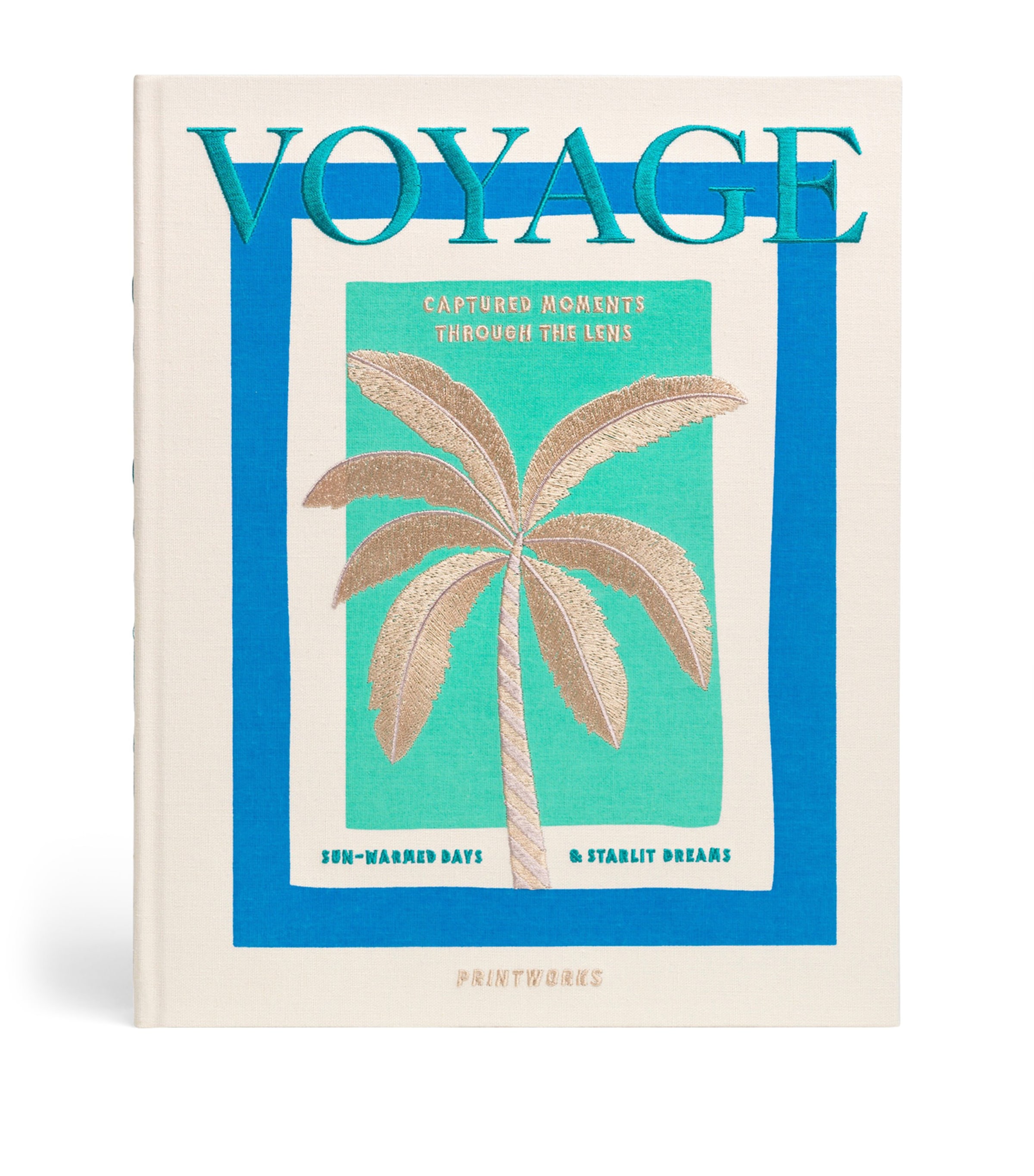 Printworks Voyage Embroidered Photo Album Beige