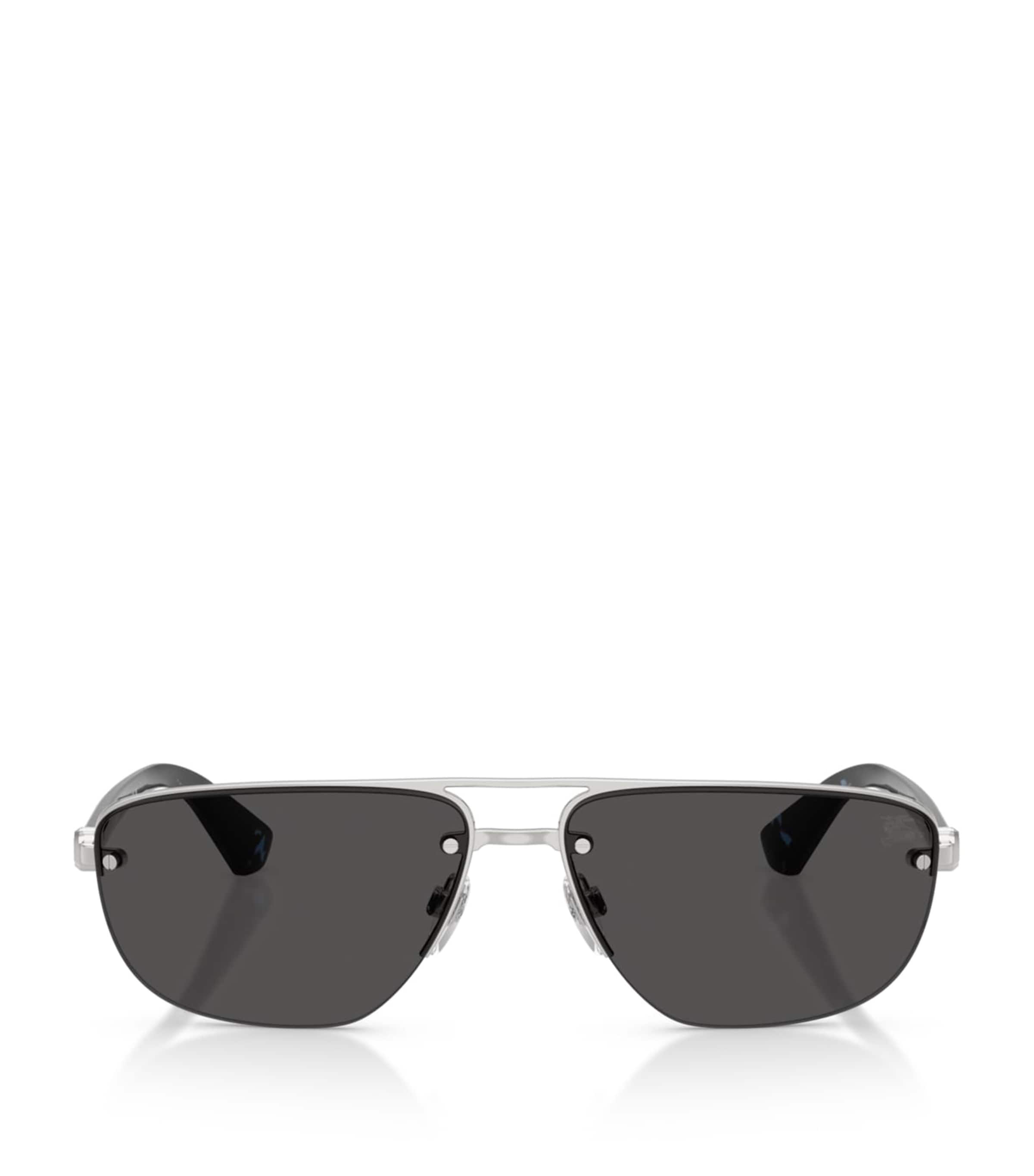 Burberry Metal Irregular Sunglasses